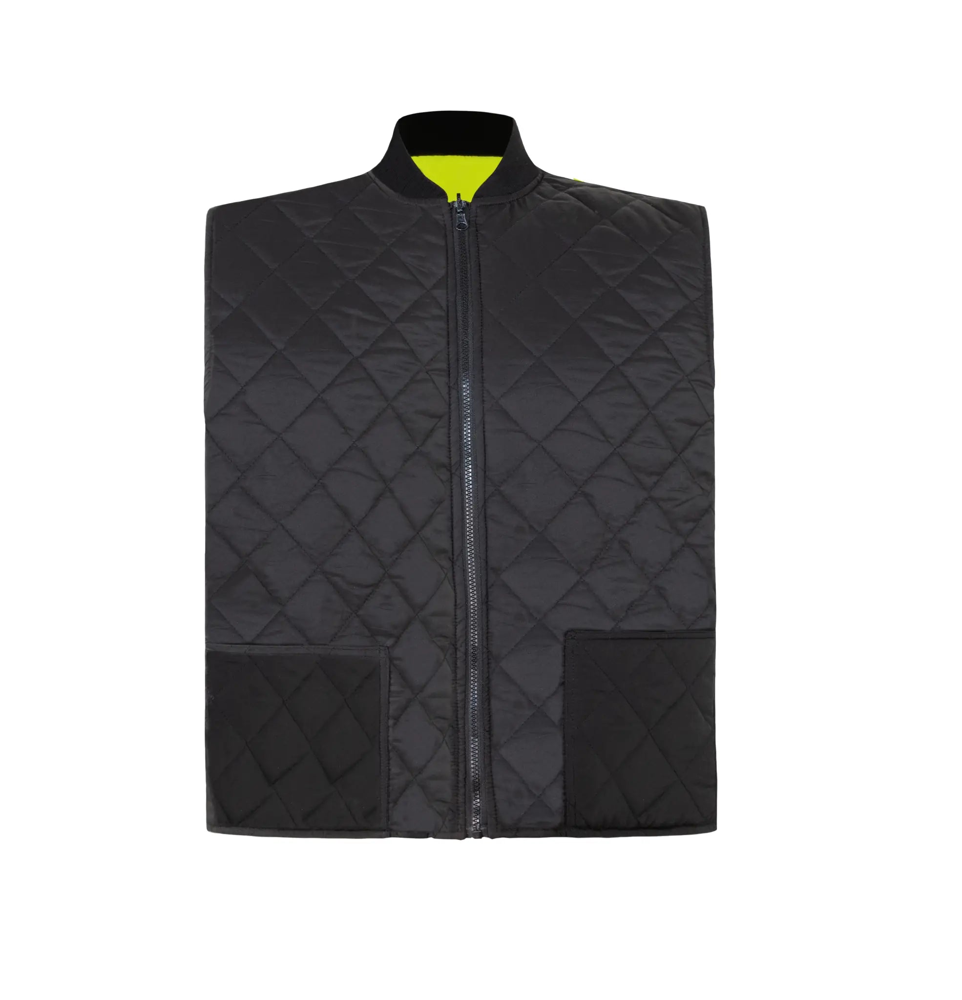 all-groups Unisex Hi Vis Reversible Safety Bodywarmer Ural 2 in 1