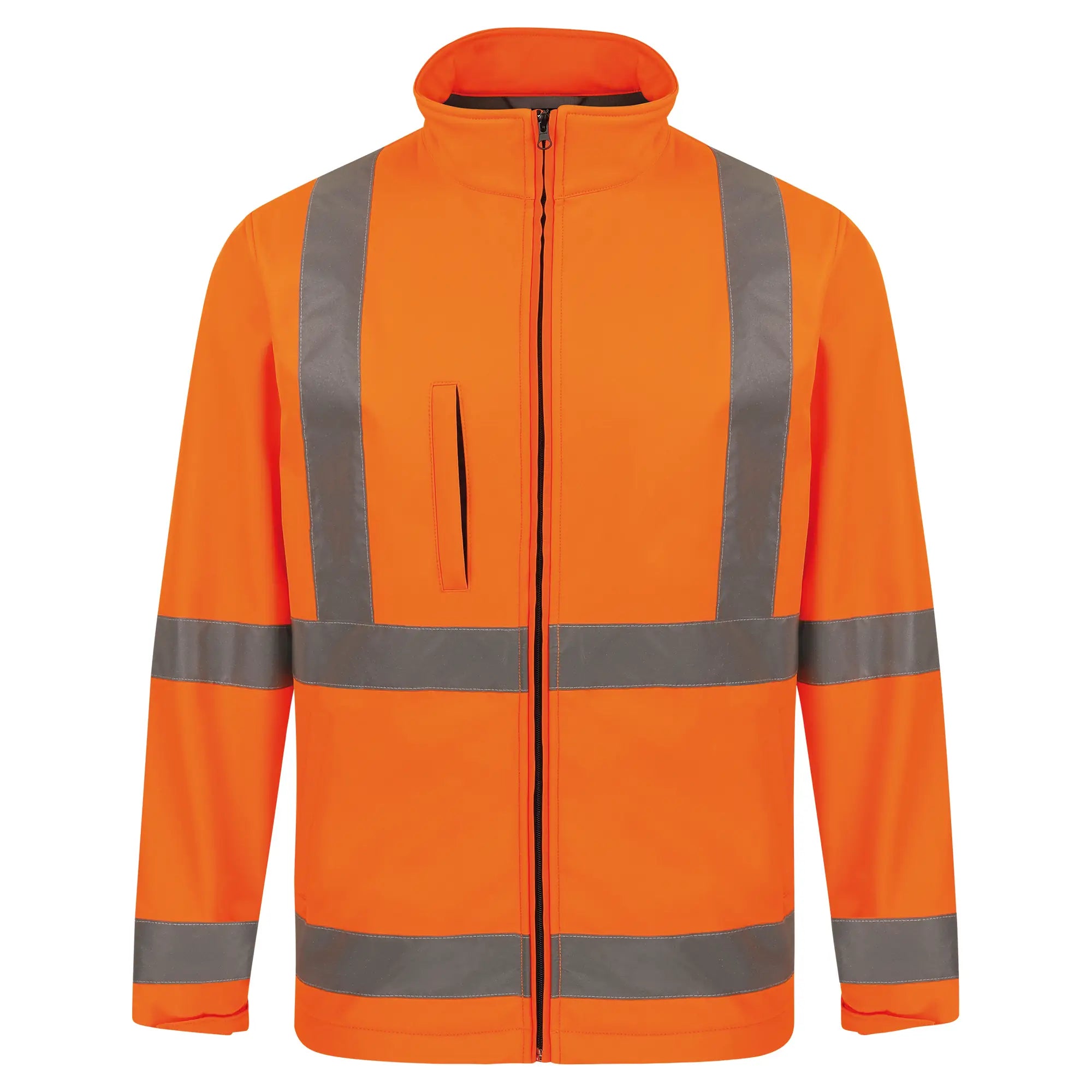 all-groups Men's Hi Vis Safety Softshell Jacket Turku