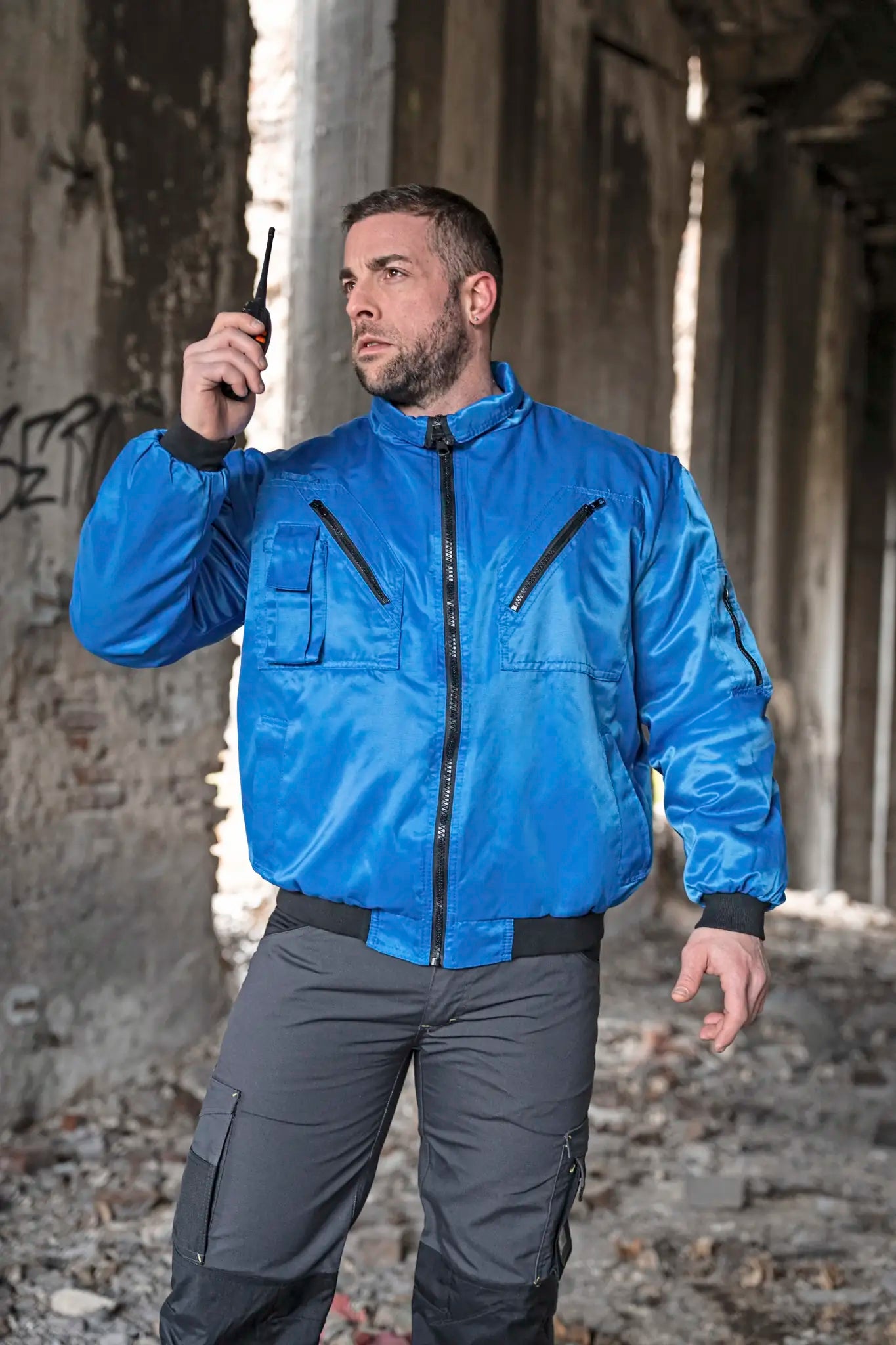 all-groups Men's Robust 4 in 1 Workwear Pilot Jacket Oslo