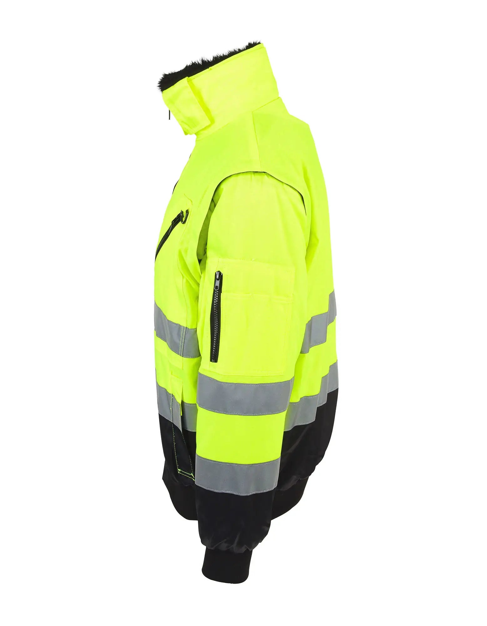 all-groups Men's Robust 4 in 1 Hi Vis Pilot Jacket Oslo