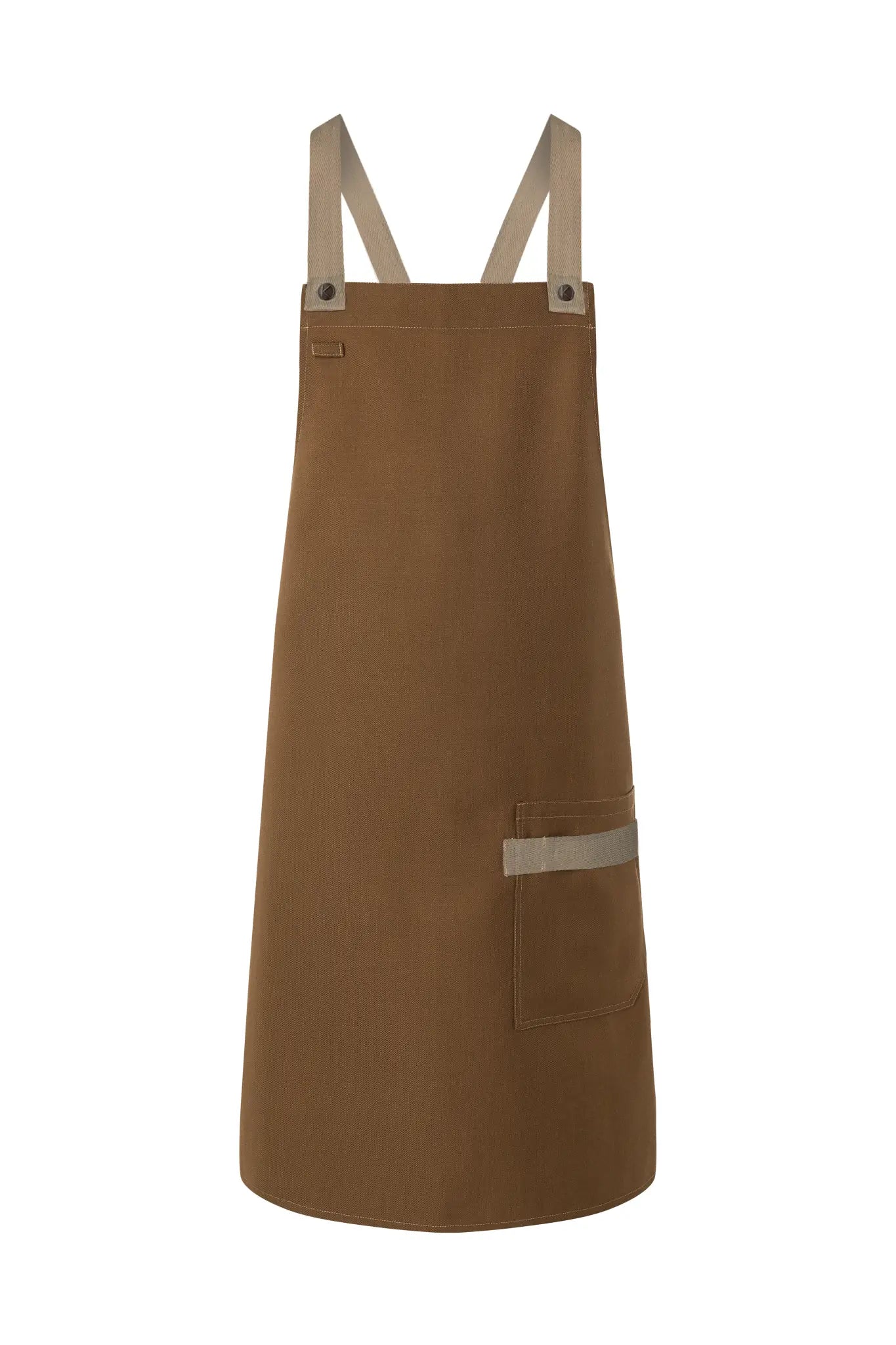 all-groups Bib Apron Urban Look With Cross Straps And Pocket