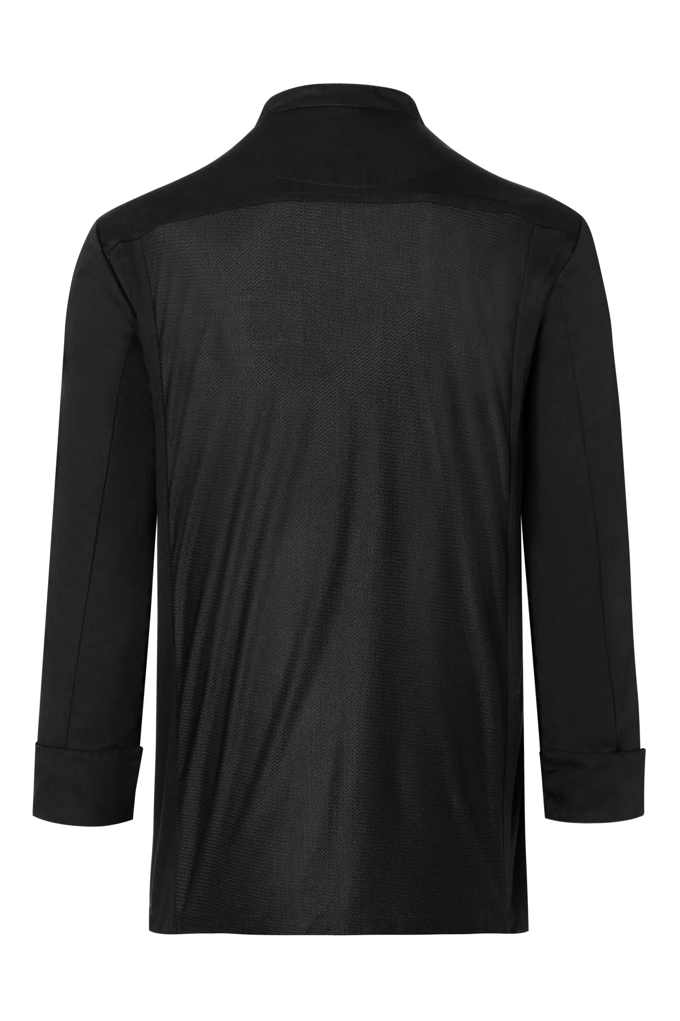 all-groups Men's Long Sleeve Throw Over Chef Shirt Basic