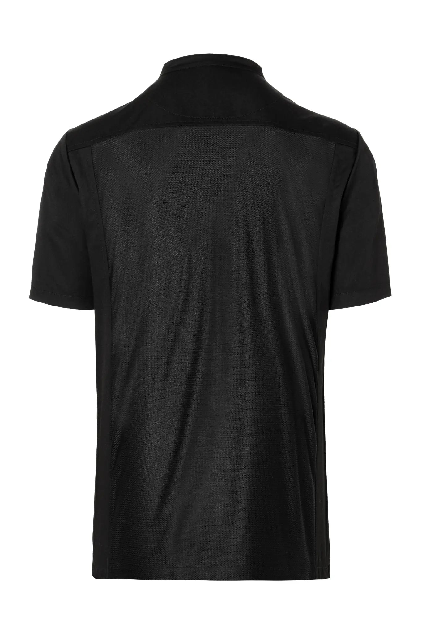 all-groups Men's Short Sleeve Throw Over Chef Shirt Basic