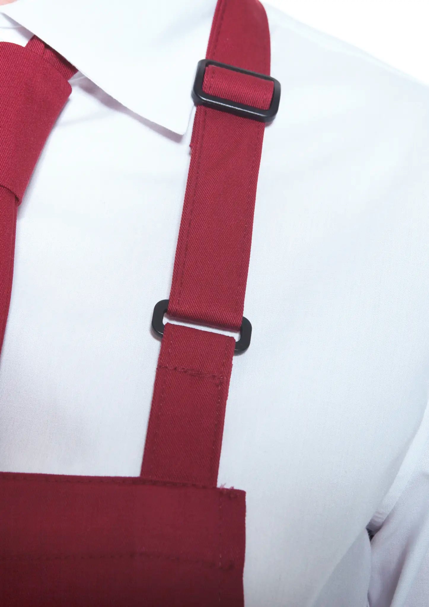 all-groups Oversized Bib Apron Basic with Buckle and Pocket