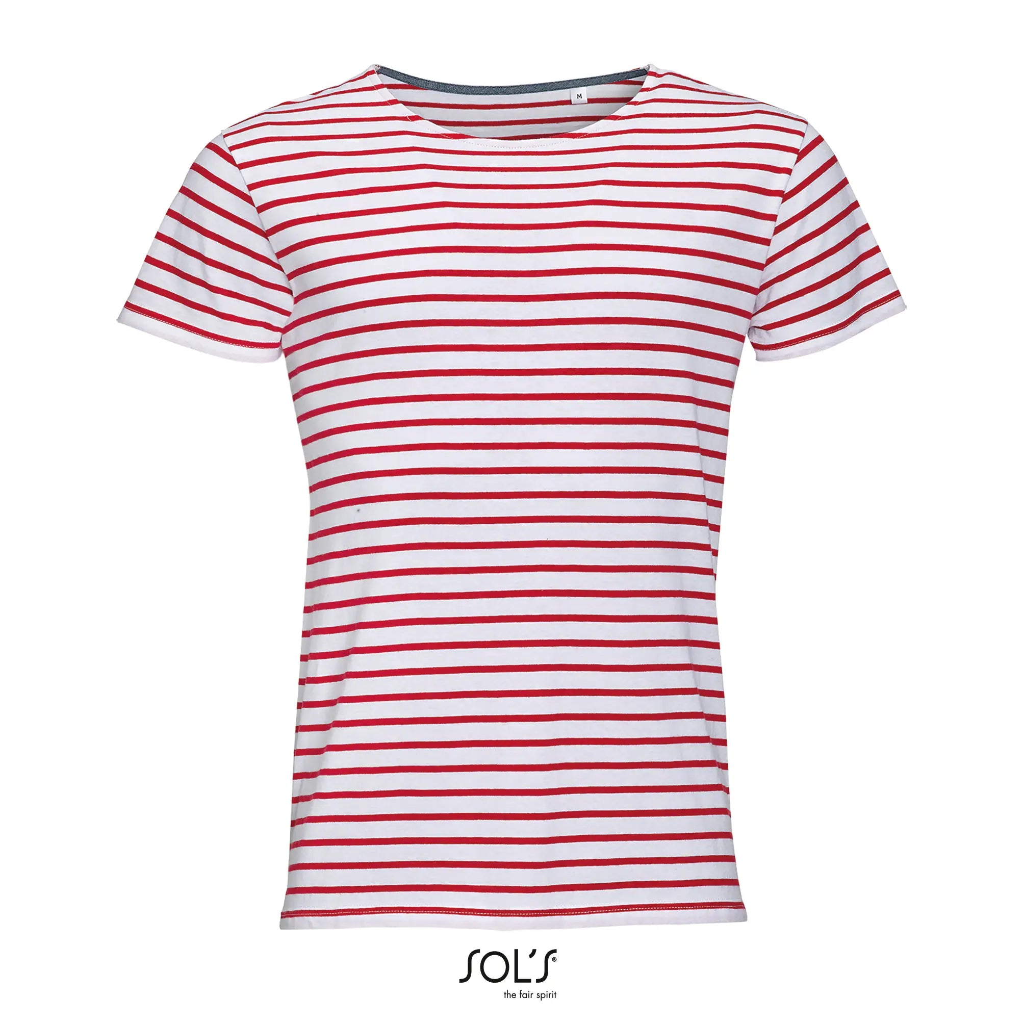 all-groups Men's Round Neck Striped T-Shirt Miles