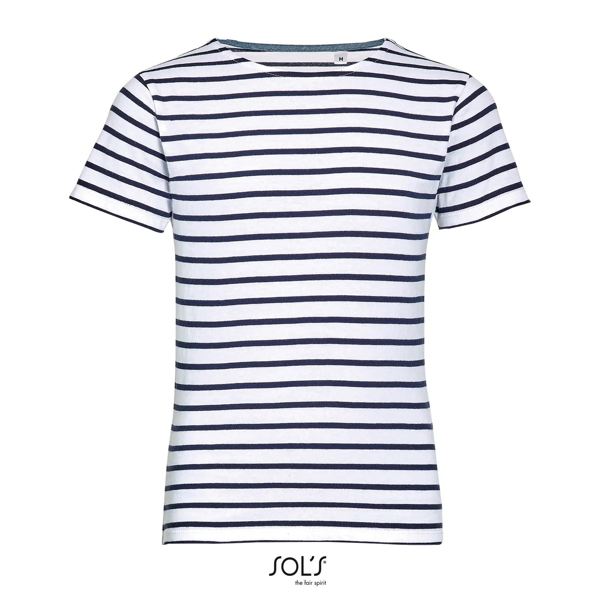 all-groups Kids' Round Neck Striped T-Shirt Miles