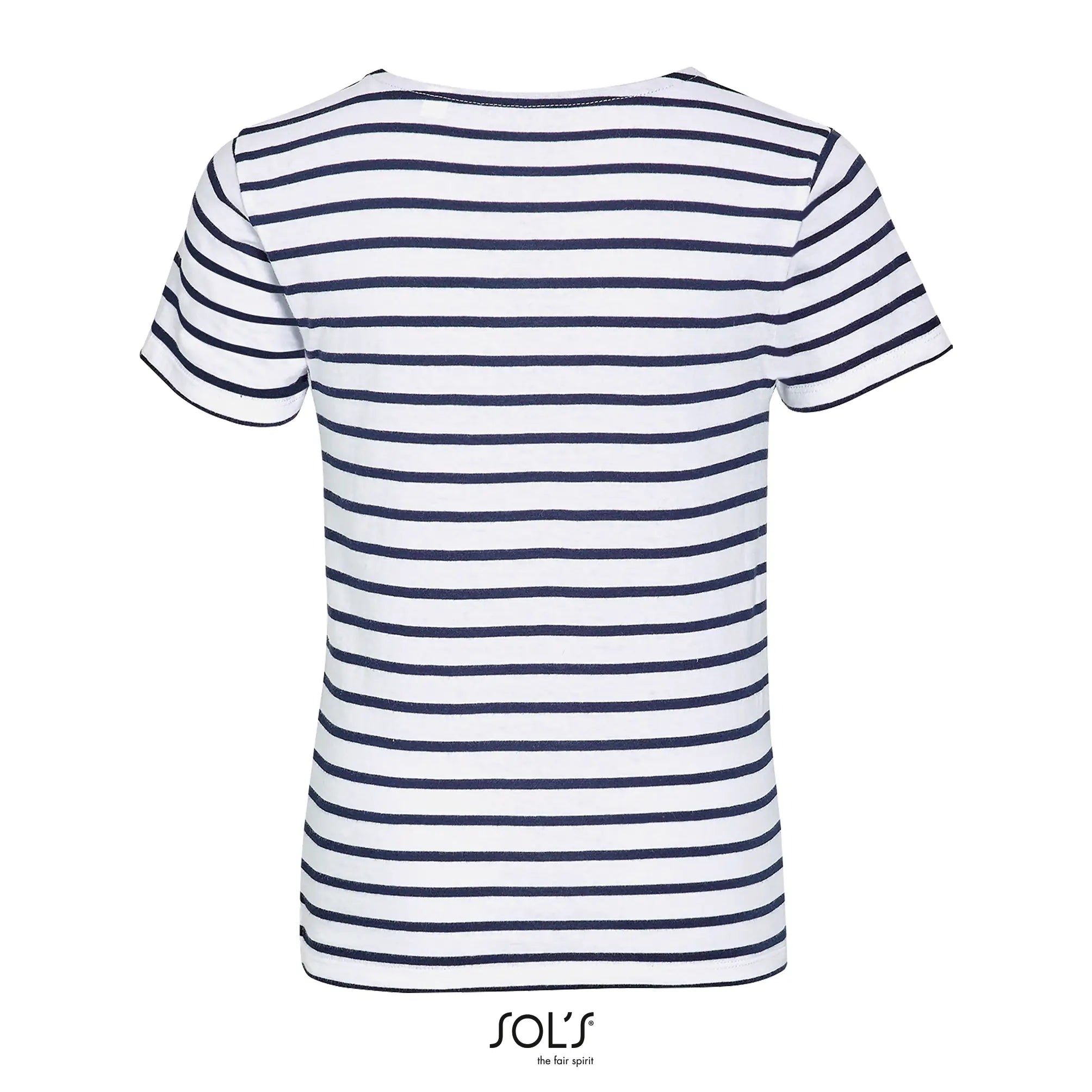 all-groups Kids' Round Neck Striped T-Shirt Miles