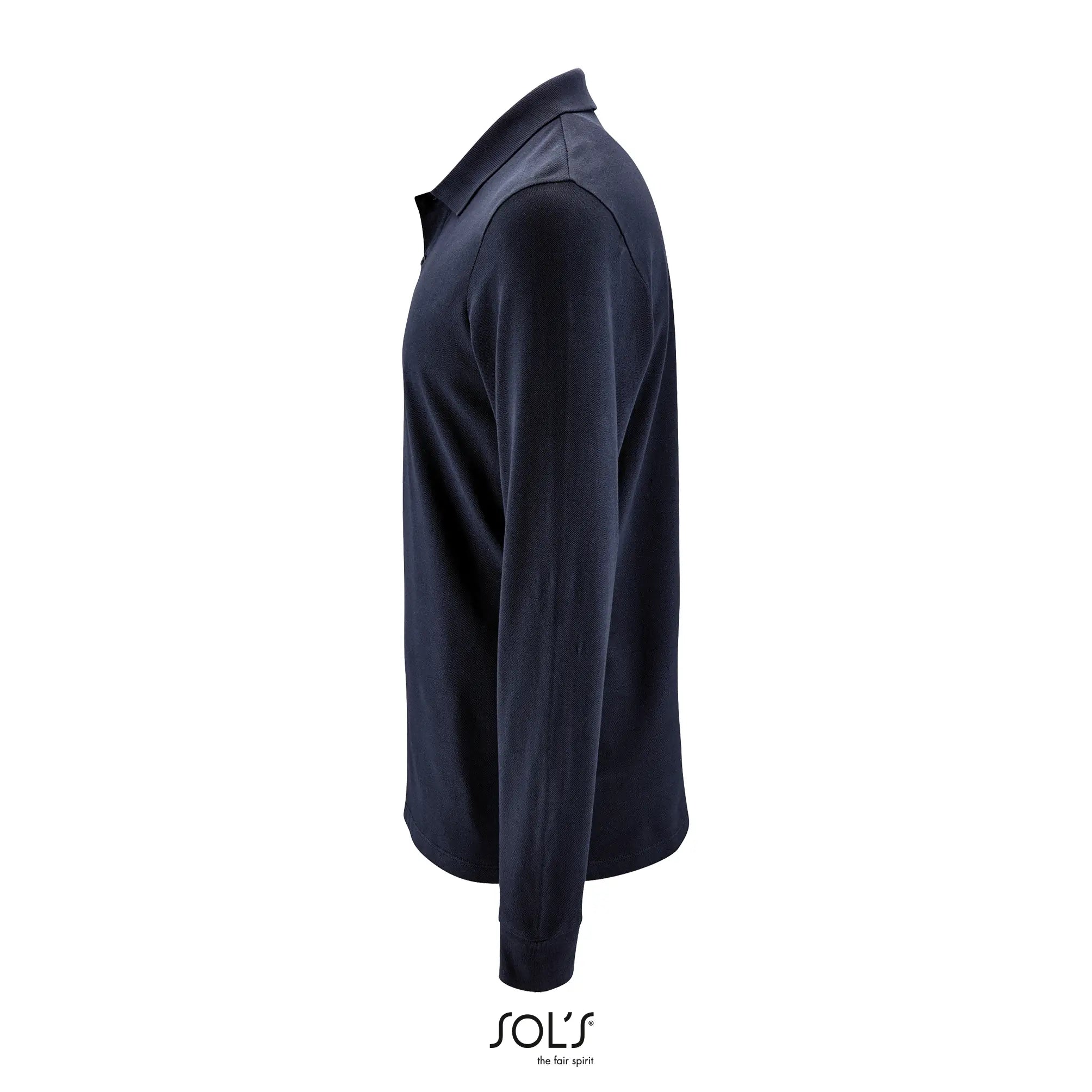 all-groups Men's Long Sleeve Piqué Polo Shirt Perfect