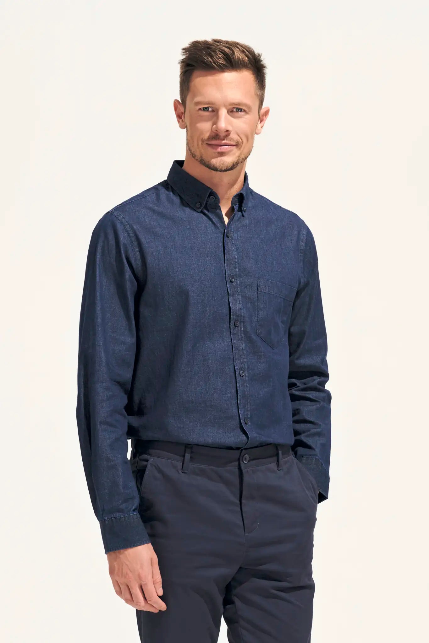 all-groups Men's Denim Shirt Barry