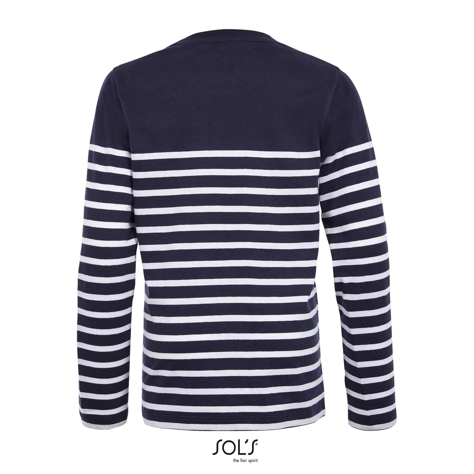 all-groups Kids' Long Sleeve Striped T-Shirt Matelot