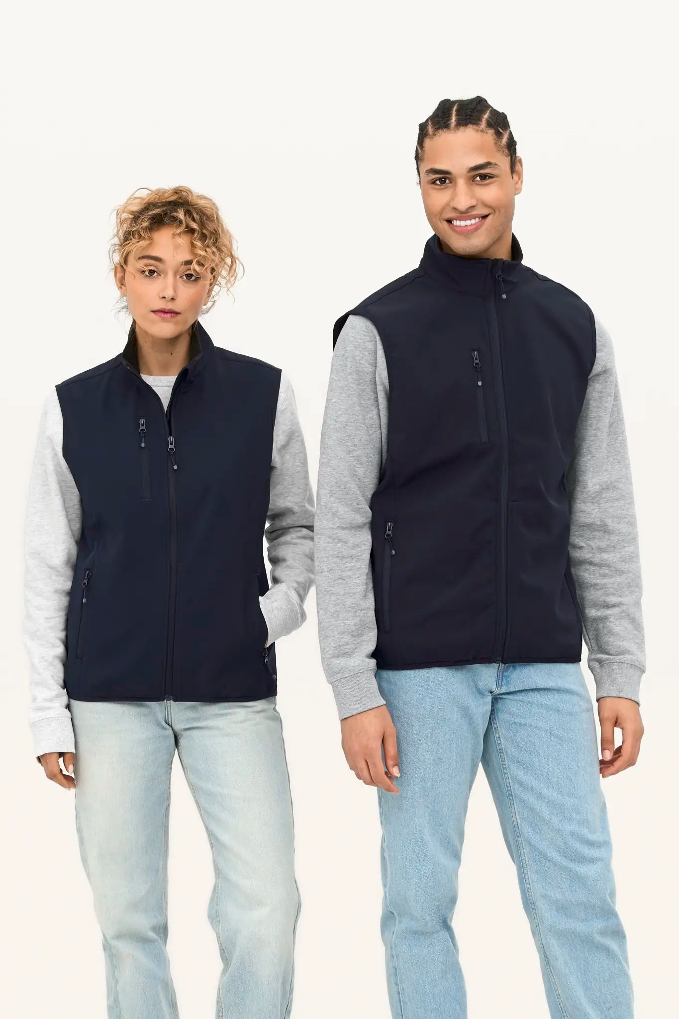 all-groups Women's Falcon Zipped Softshell Bodywarmer