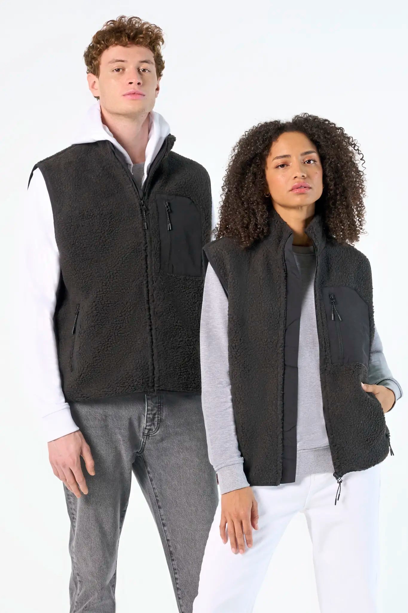 all-groups Unisex Sherpa Bodywarmer Fury