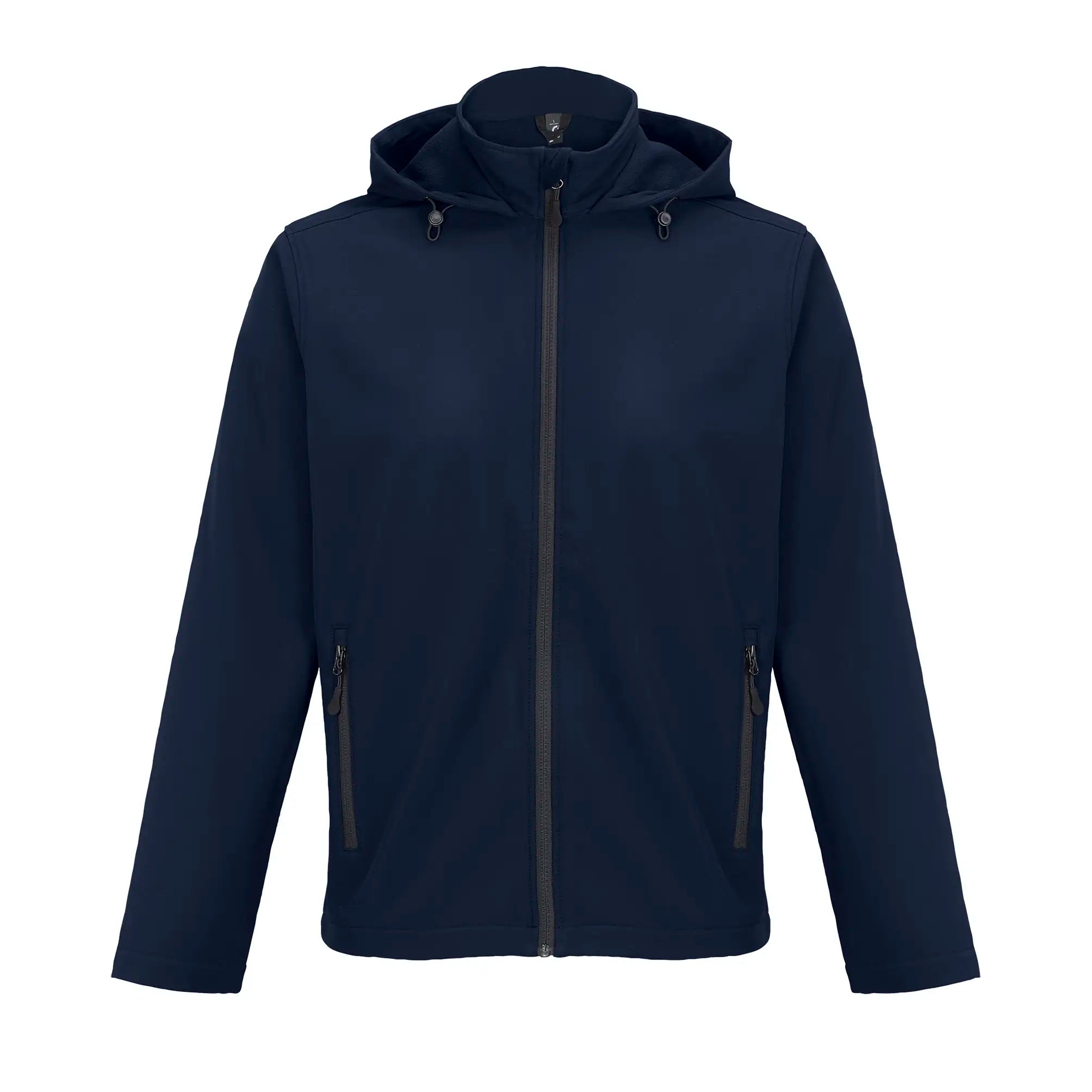 all-groups Men's Race Softshell Hooded Jacket