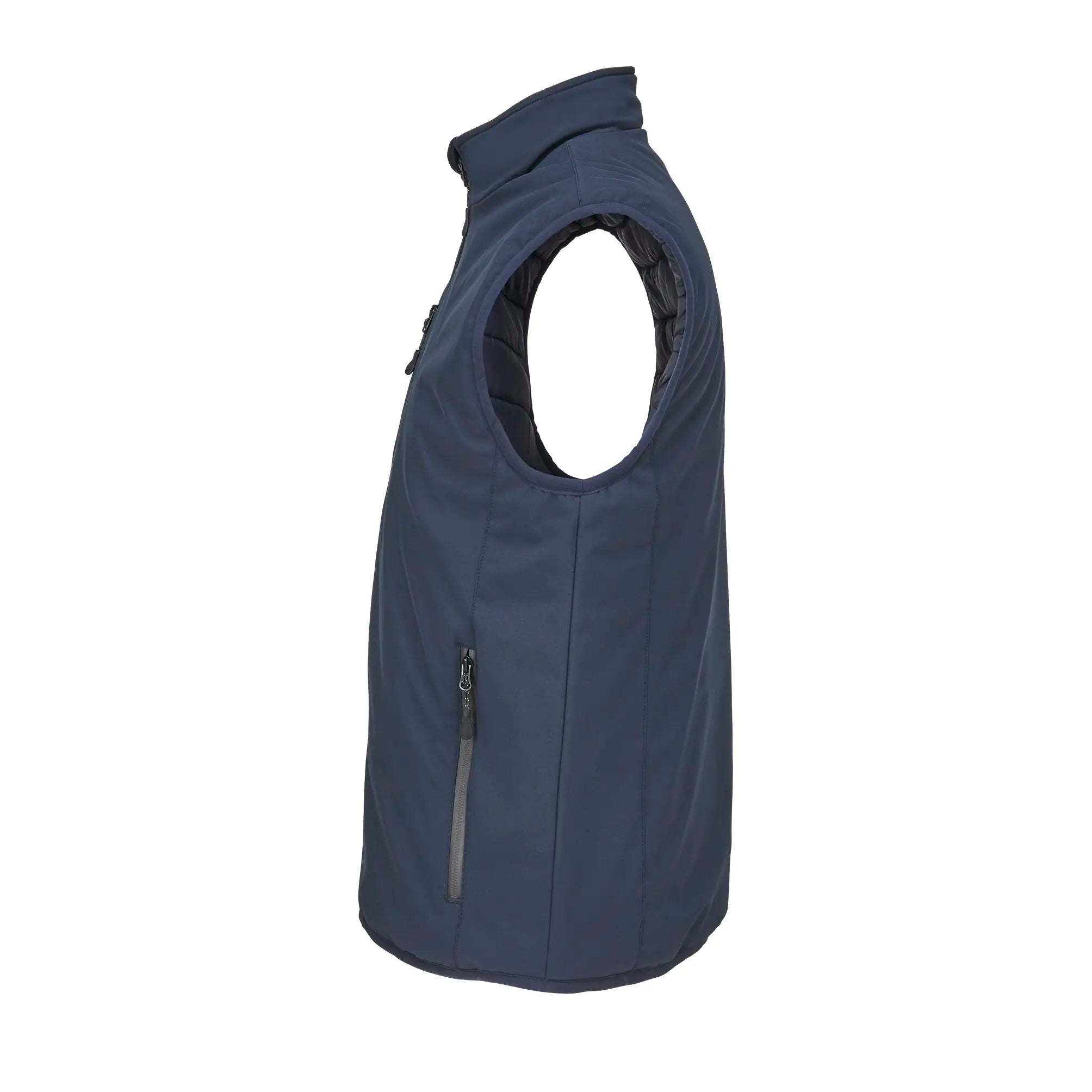 all-groups Unisex Lined Softshell Bodywarmer Falcon