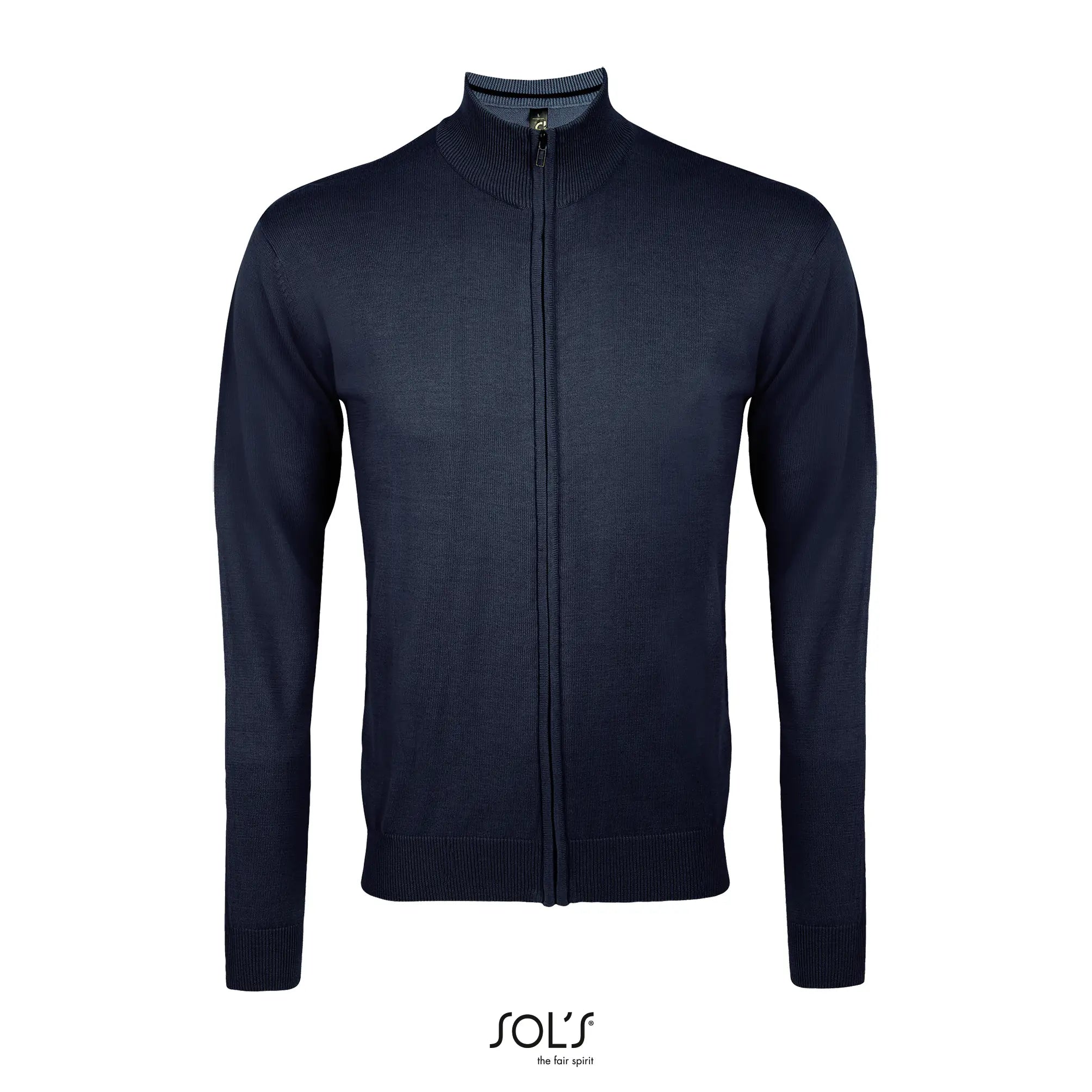 all-groups Men's Zipped Knitted Cardigan Gordon