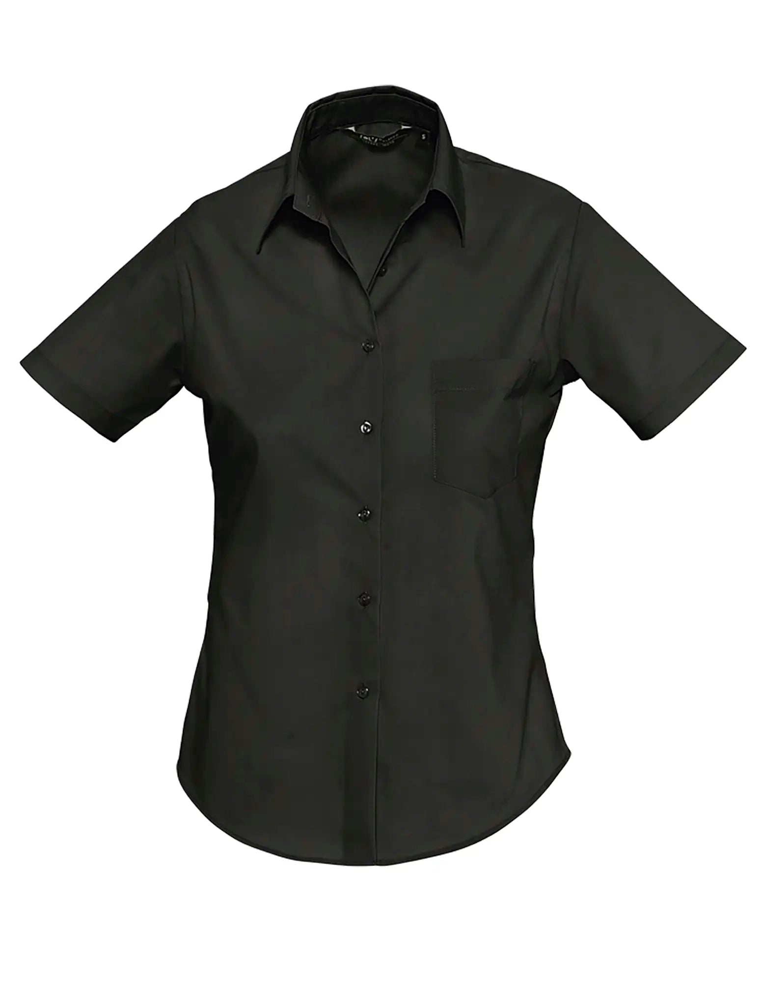 all-groups Women's Popeline Blouse Escape Short Sleeve