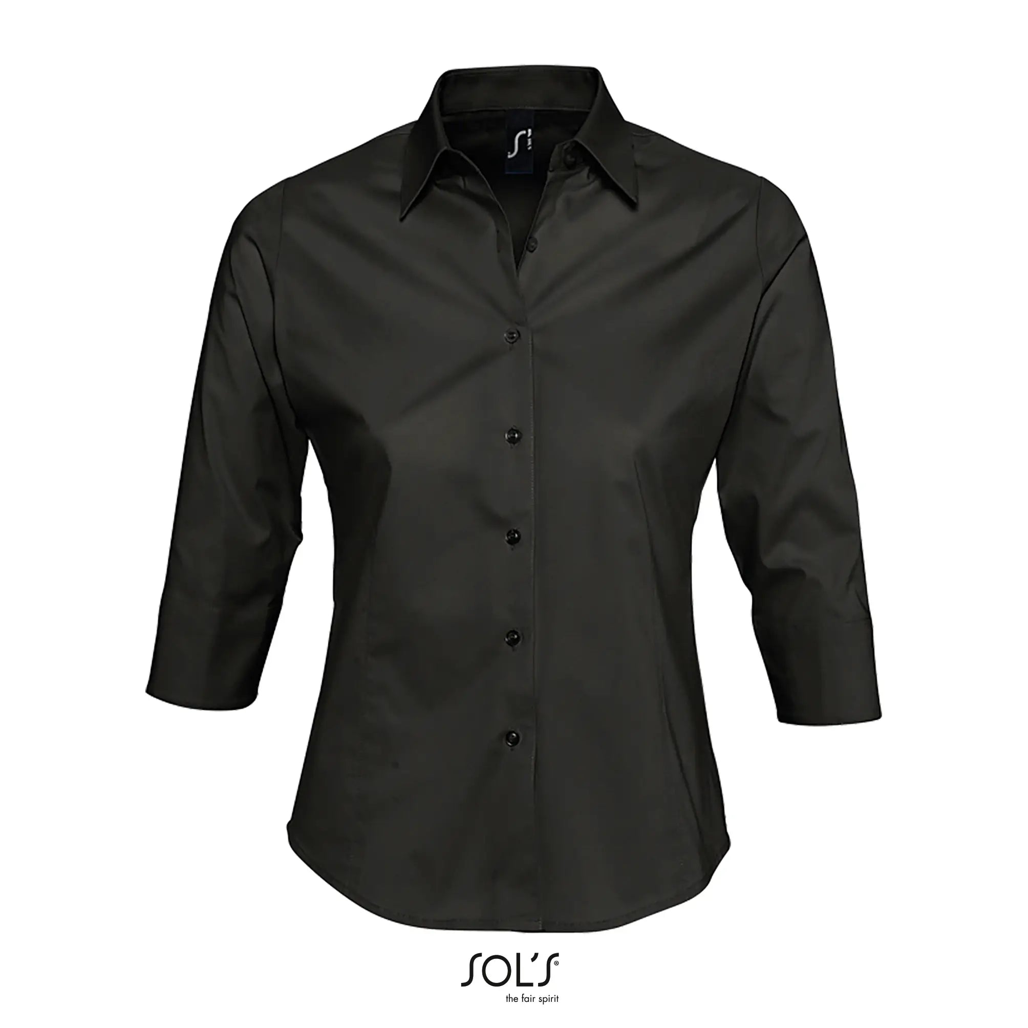 all-groups Women's Stretch 34 Sleeve Blouse Effect