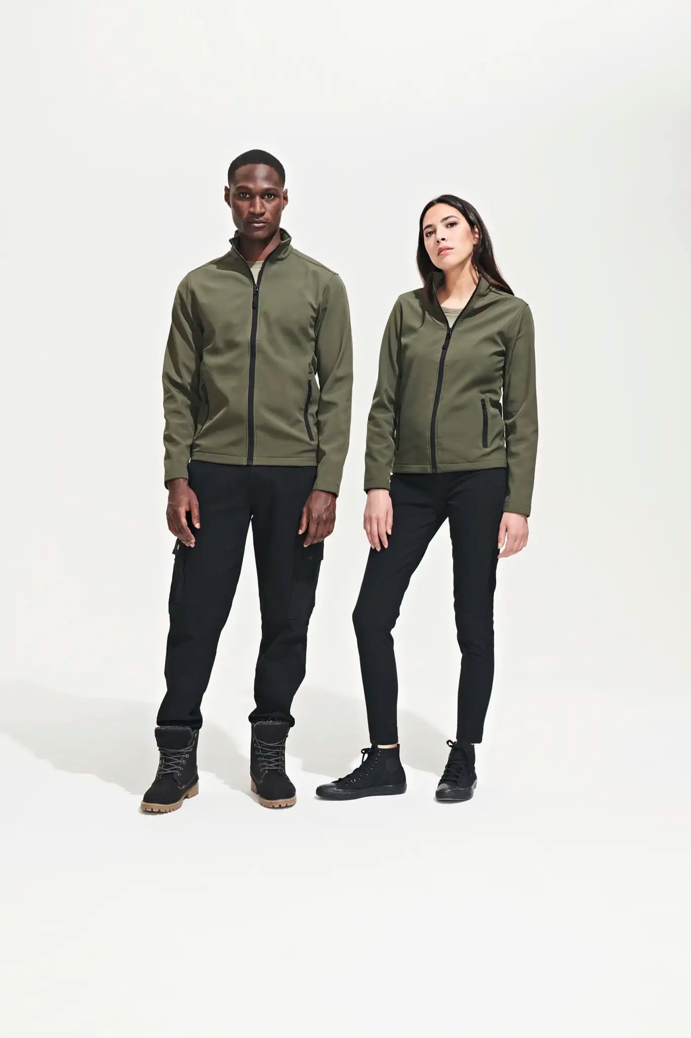 all-groups Women's Softshell Zip Jacket Race
