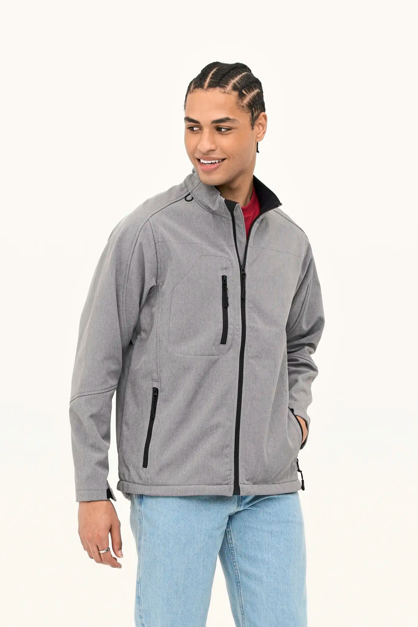 all-groups Men's Softshell Jacket Relax