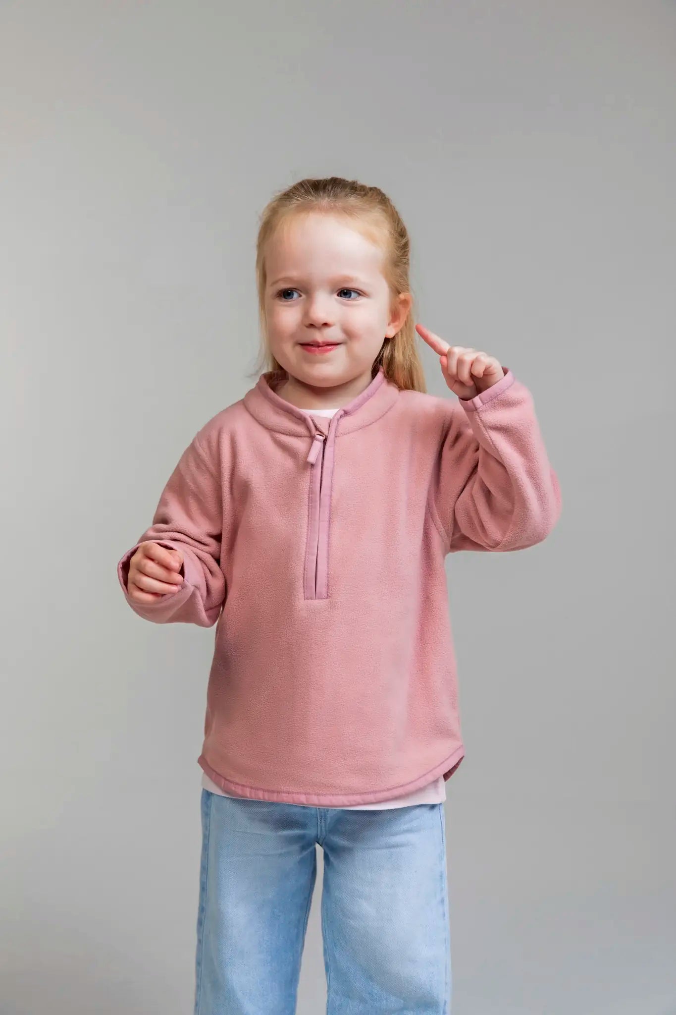 all-groups Kids' 12 Zip Lightweight Fleece