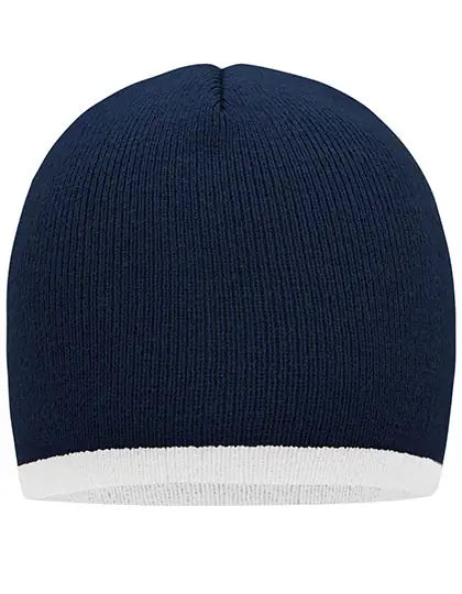 Beanie With Contrasting Border
