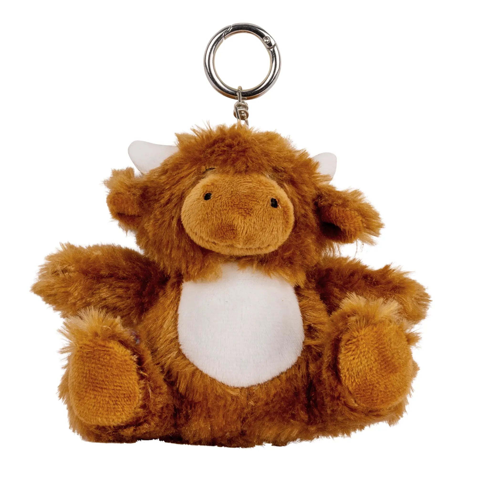 all-groups Highland Cow Key Ring