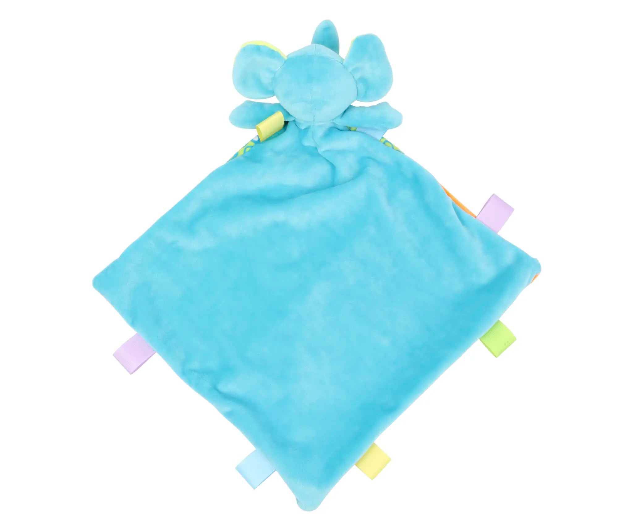 all-groups Baby Multi Coloured Comforter With Rattle