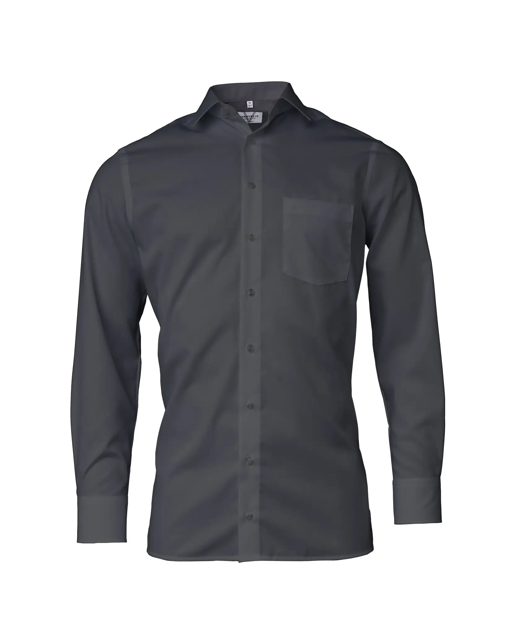 all-groups Men's Shirt Modern Fit Extra Long Sleeve