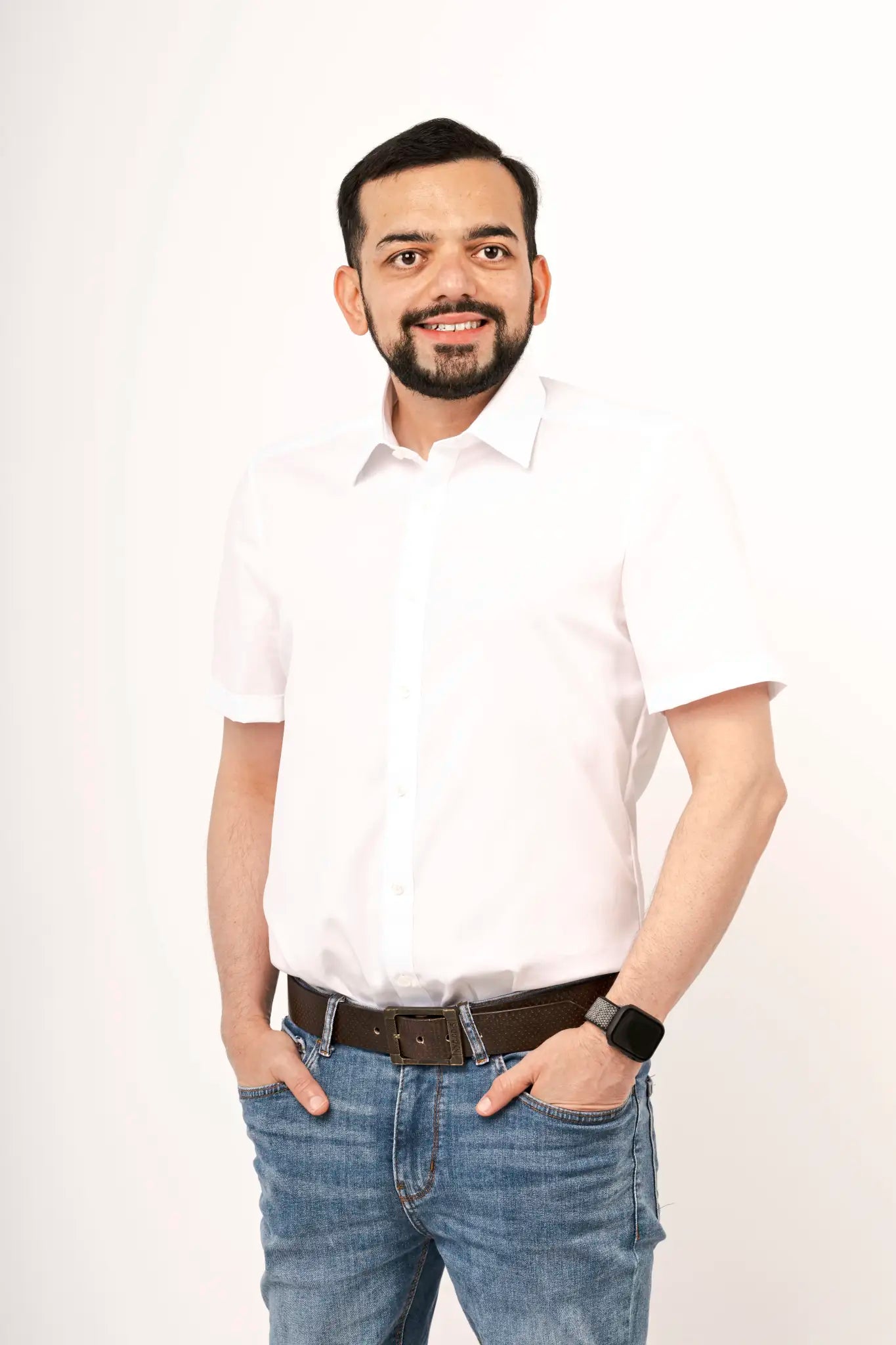all-groups Men's Shirt Body Fit Short Sleeve