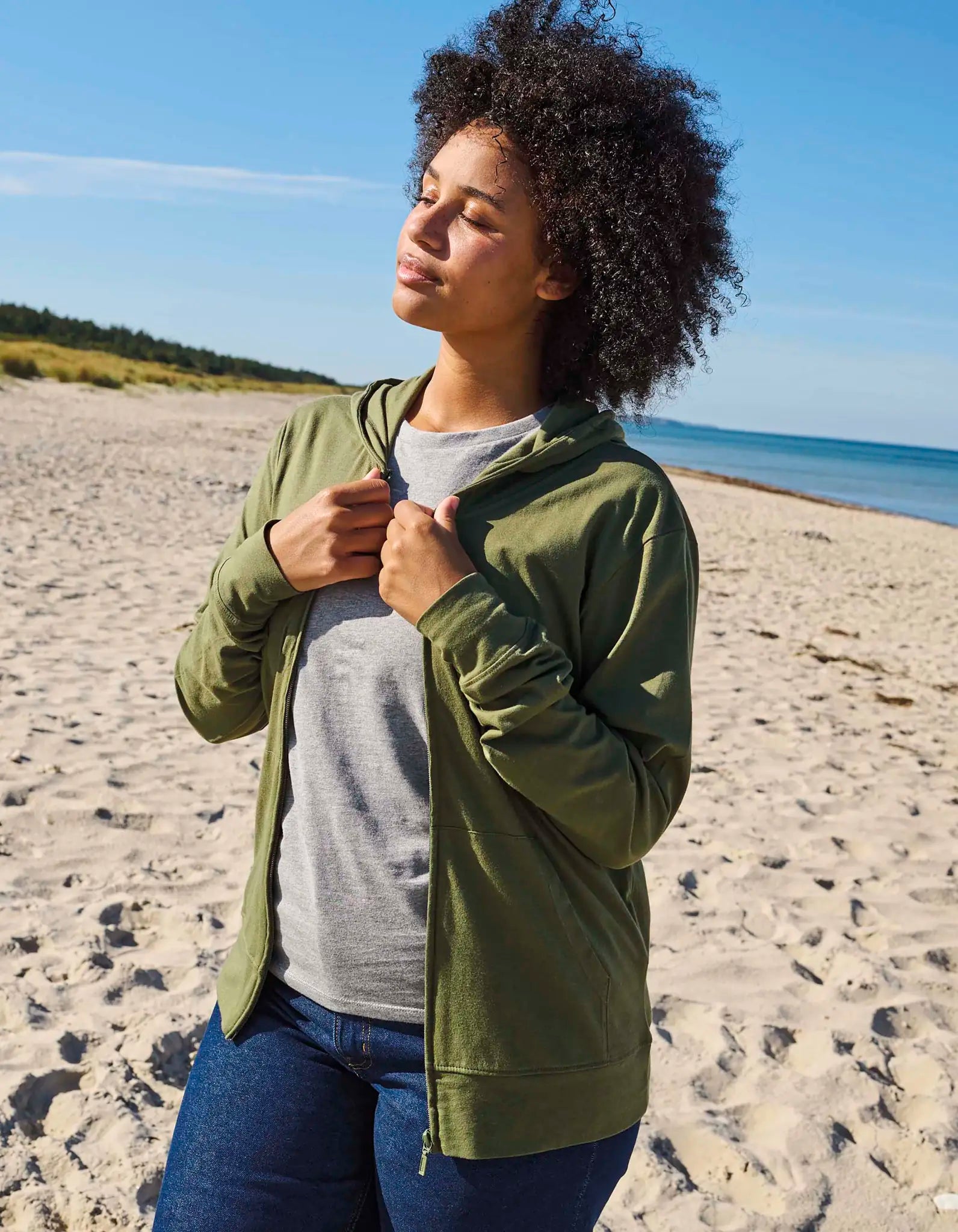 all-groups Unisex Jersey Hoodie With Zip