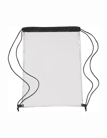 all-groups Transparent PVC Drawstring Backpack