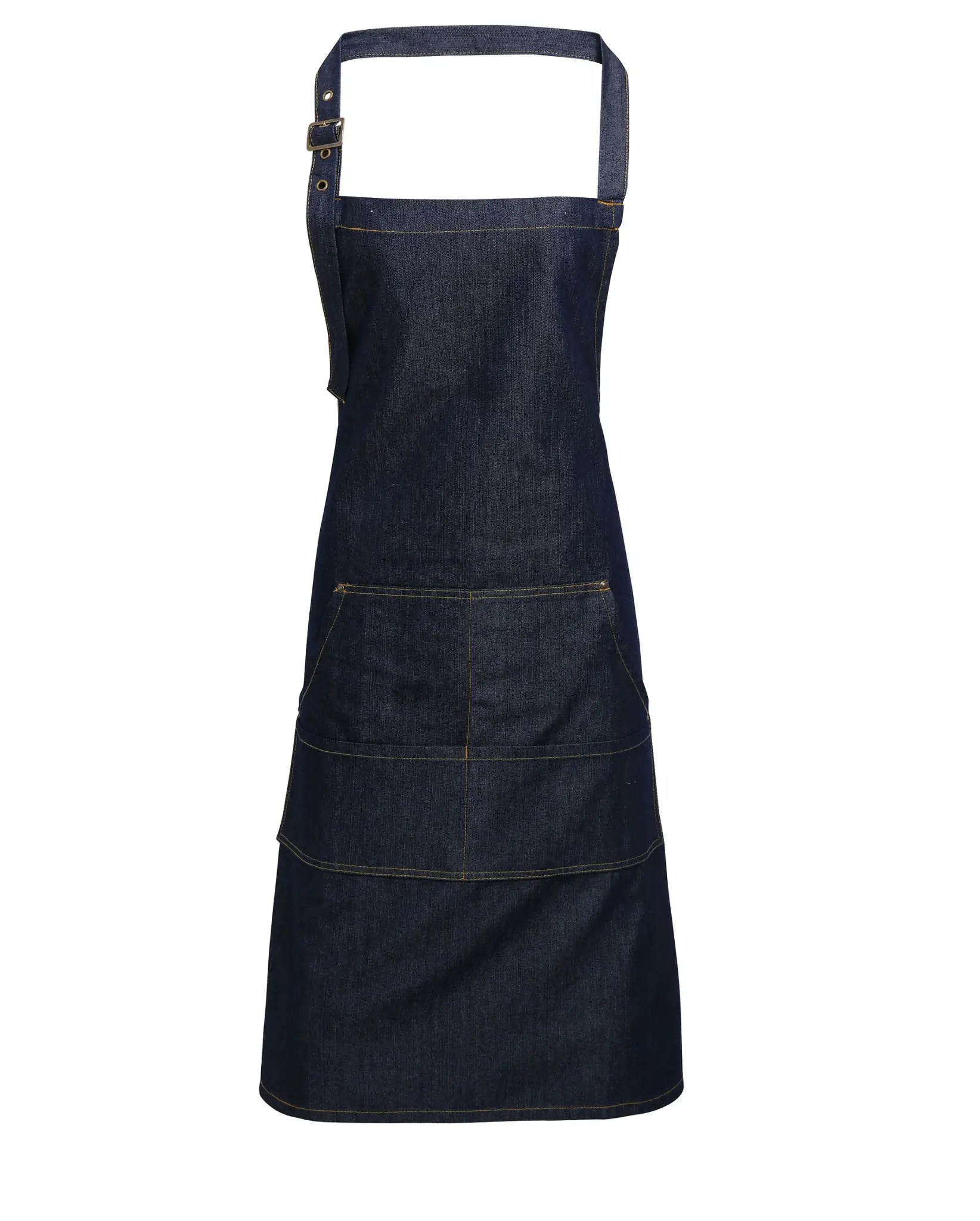 all-groups Jeans Stitch Denim Bib Apron