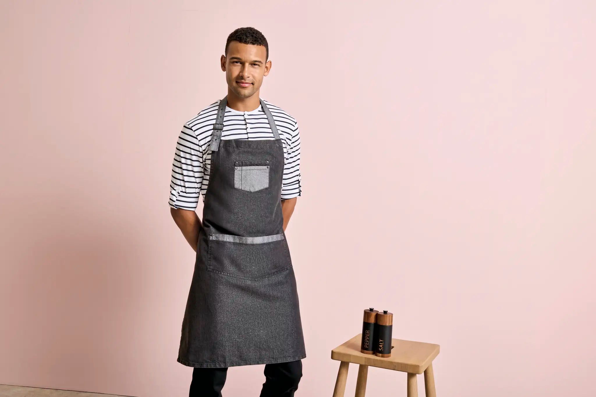 all-groups Domain Contrast Denim Bib Apron
