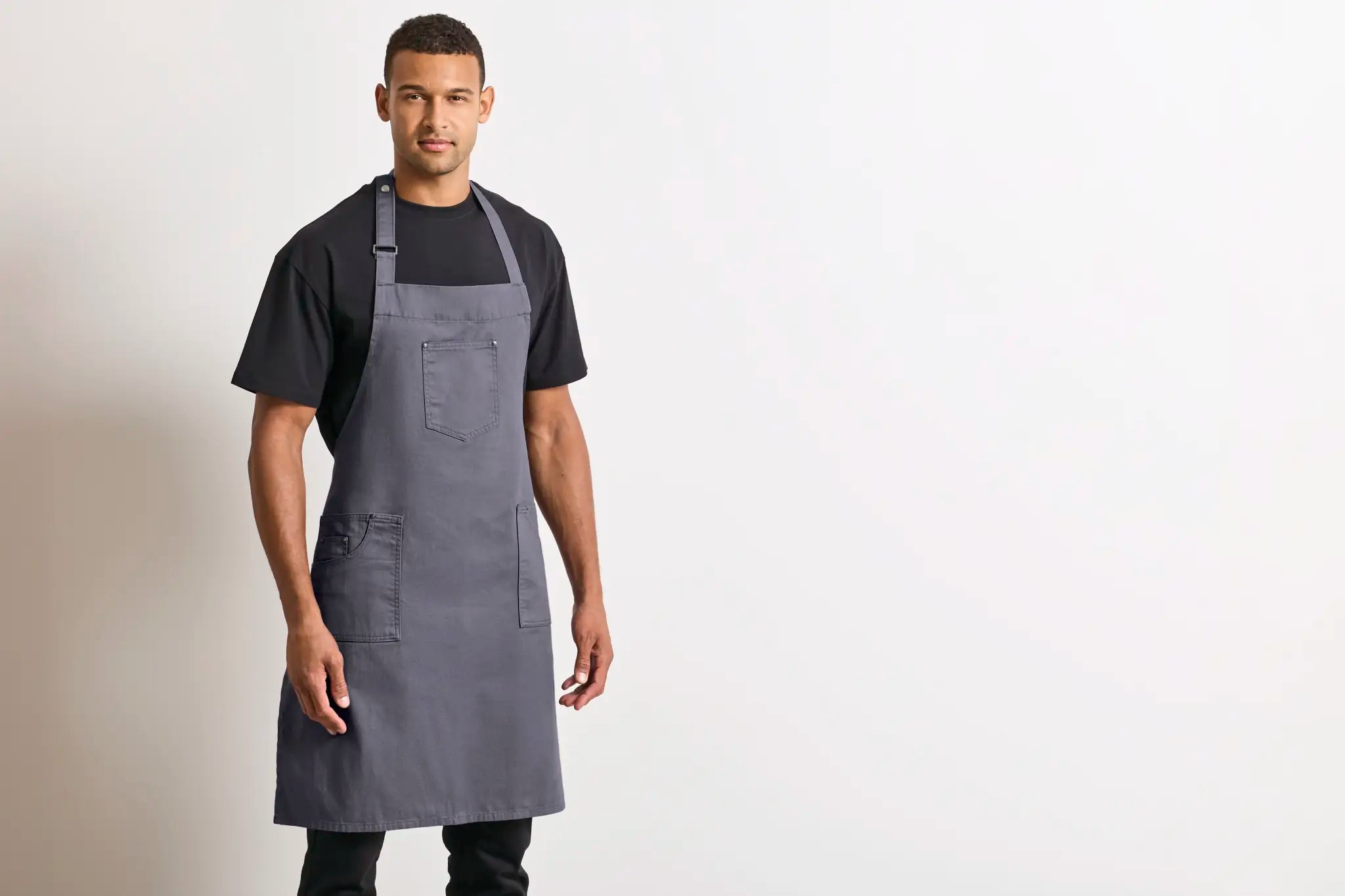all-groups Cotton Chino Bib Apron