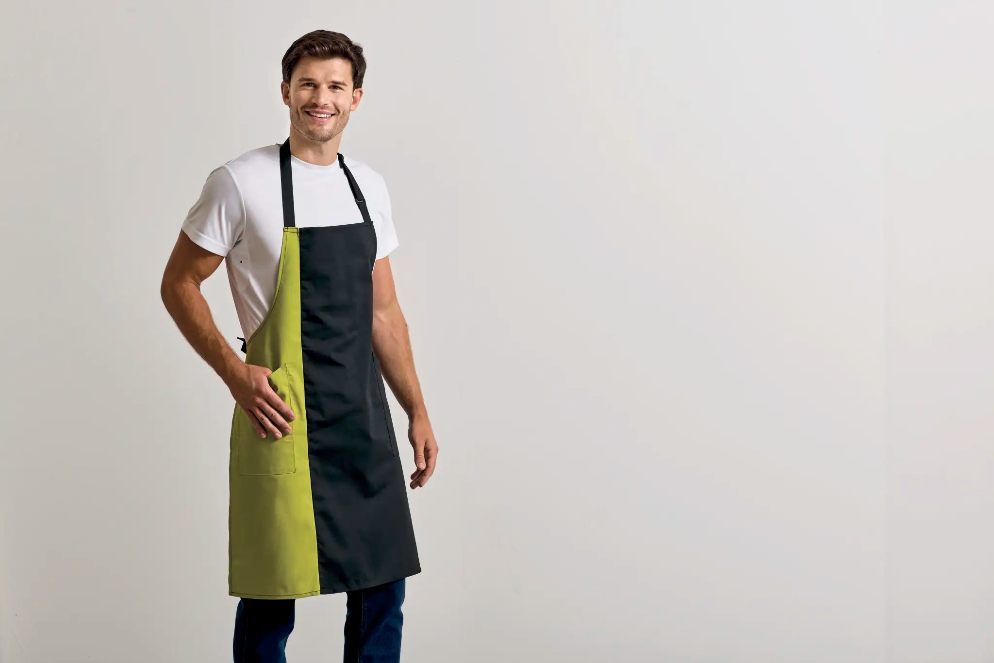 all-groups Colours Collection Contrast Bib Apron