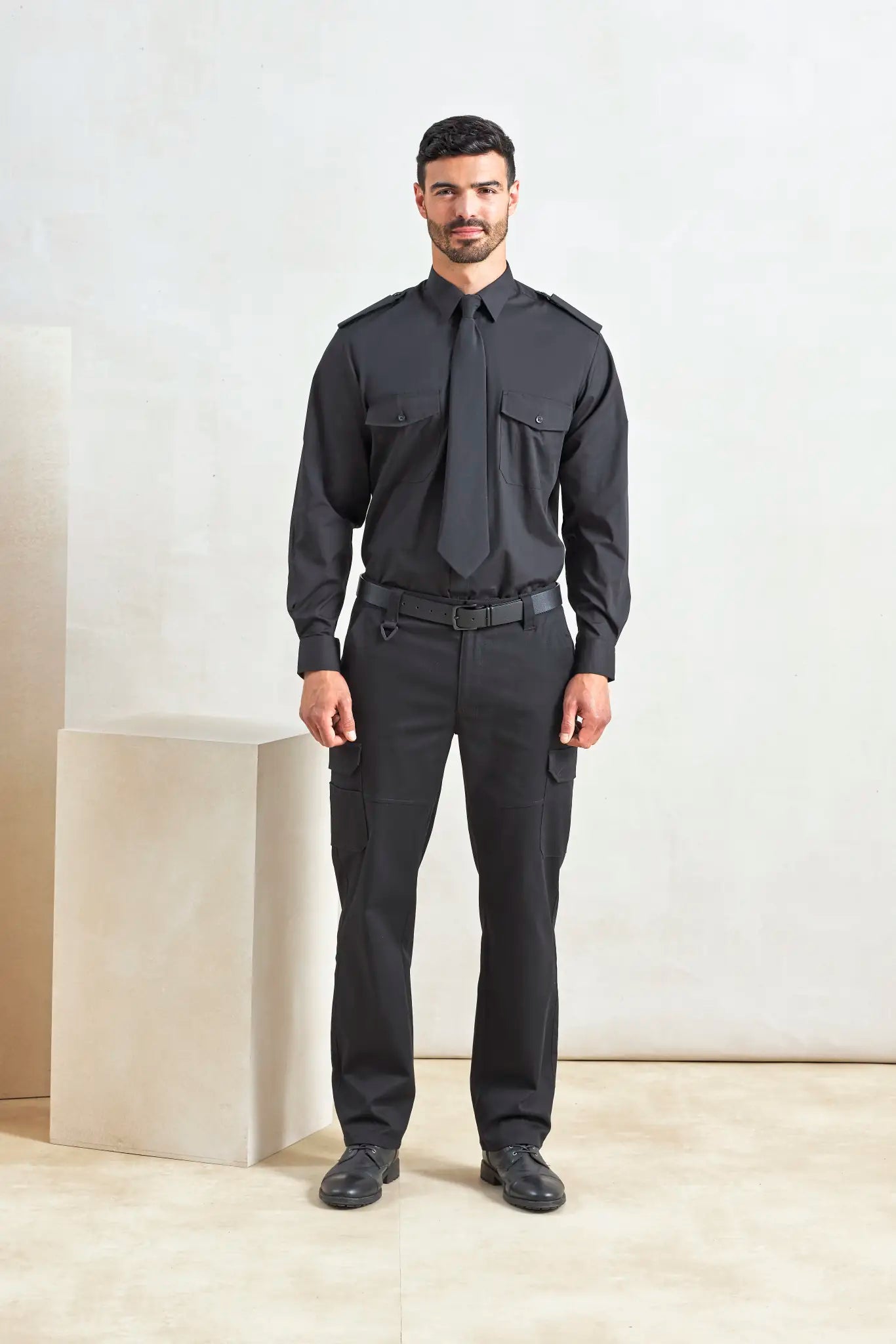 all-groups Men's Pilot Shirt Long Sleeve
