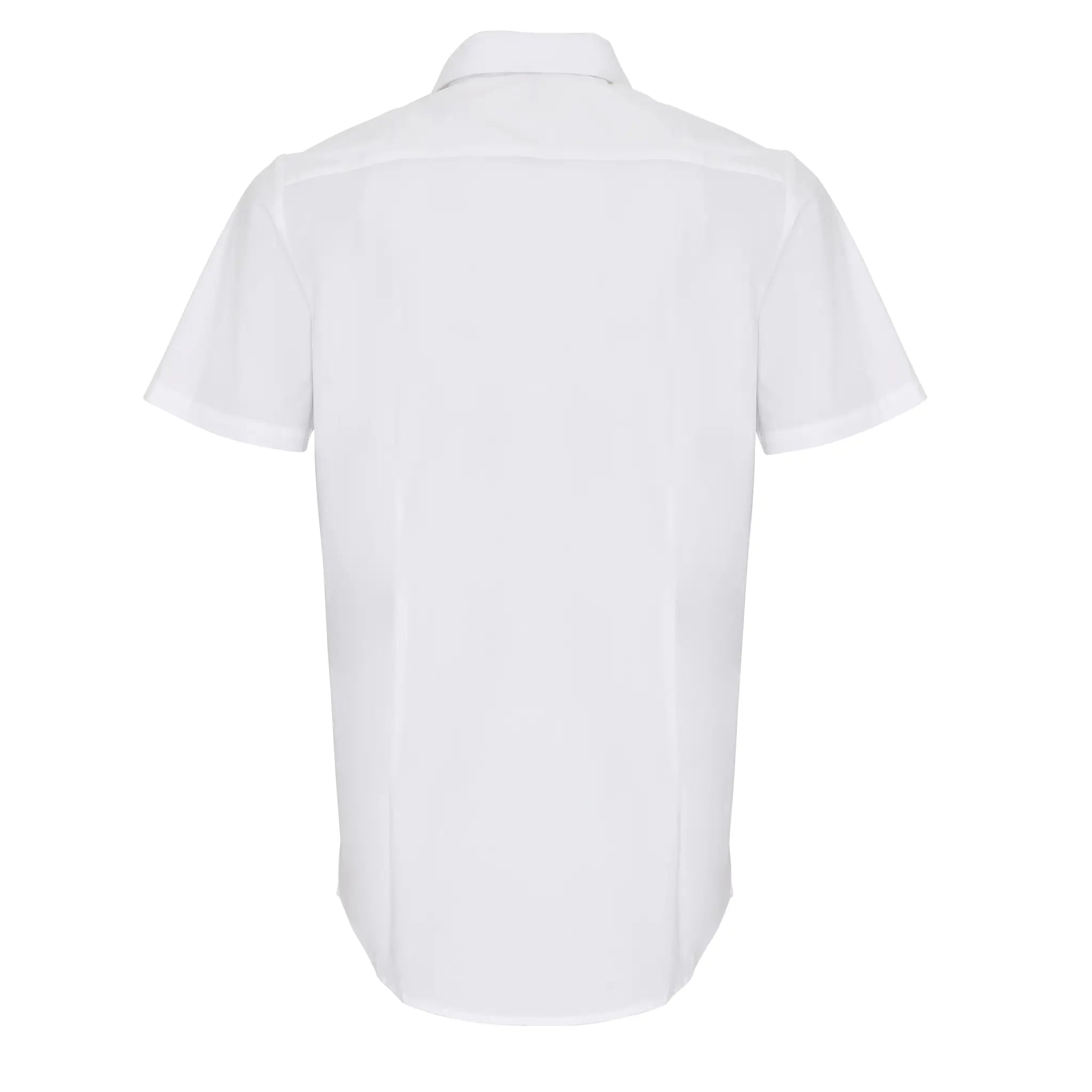 all-groups Men's Stretch Fit Poplin Short Sleeve Cotton Shirt