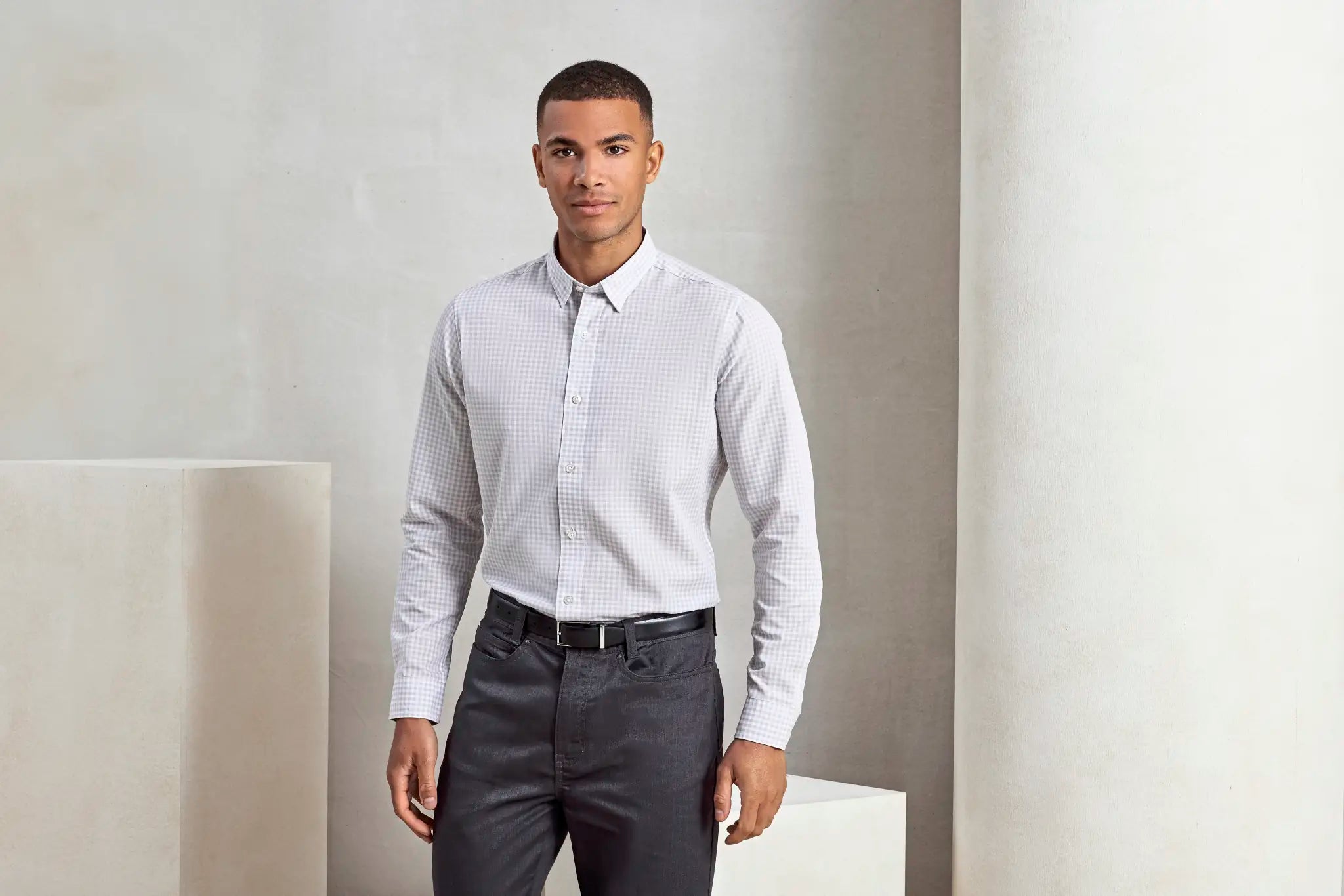 all-groups Men's Maxton Check Long Sleeve Shirt