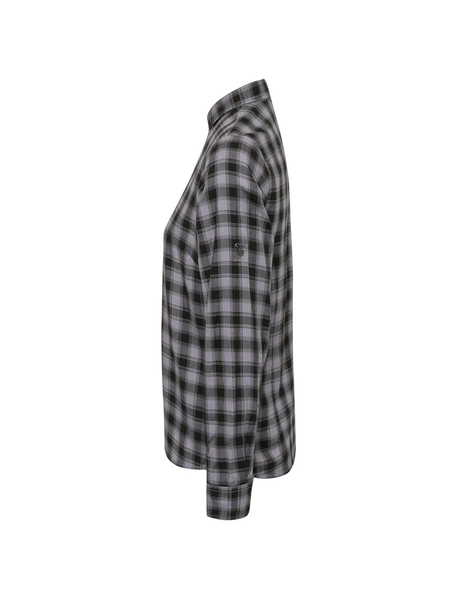 all-groups Women's Mulligan Check Cotton Long Sleeve Shirt