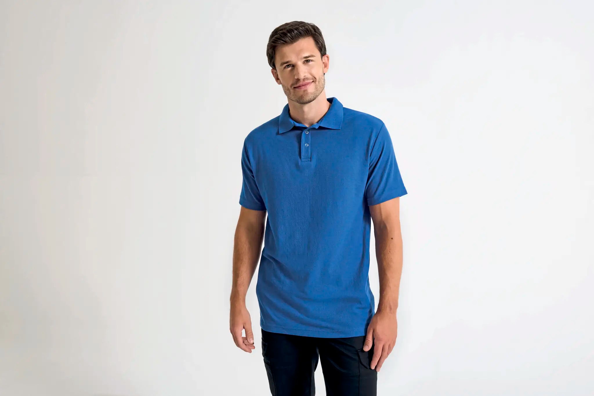 all-groups Men's Workwear Stud Polo