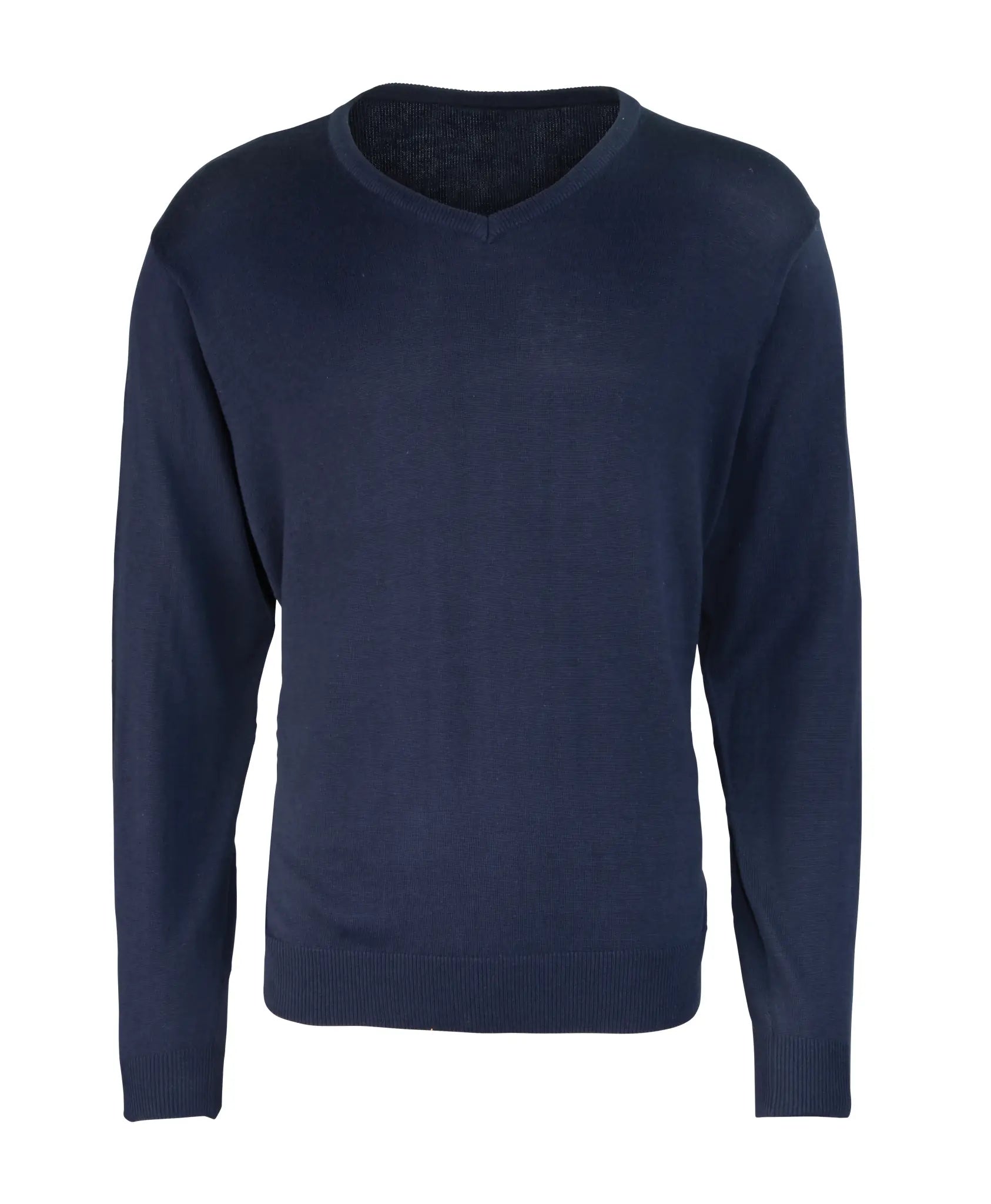 all-groups Men's V Neck Knitted Sweater