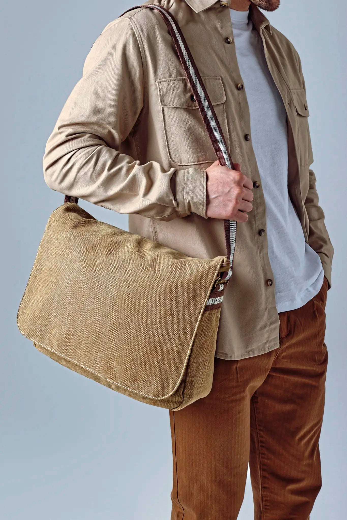 all-groups Vintage Canvas Despatch Bag