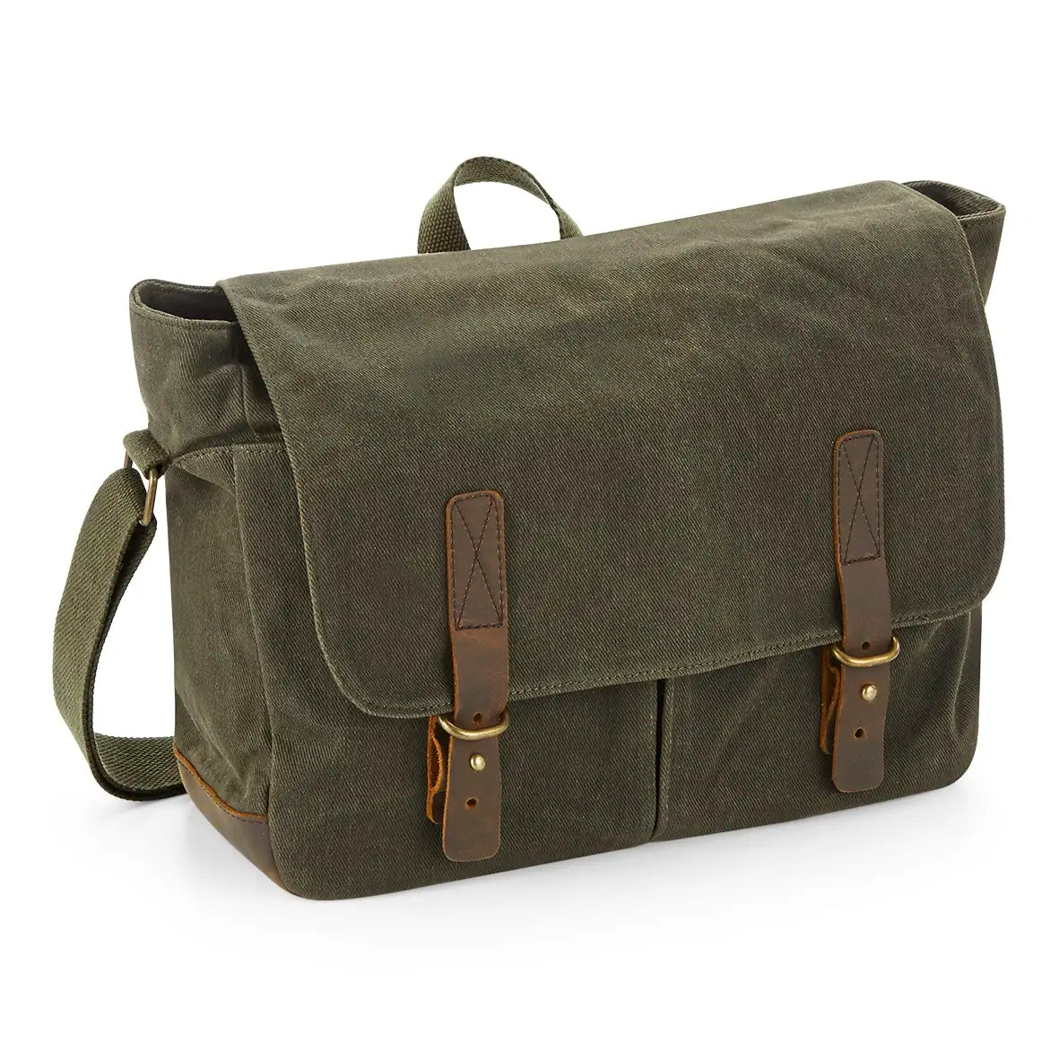 all-groups Heritage Waxed Canvas Messenger