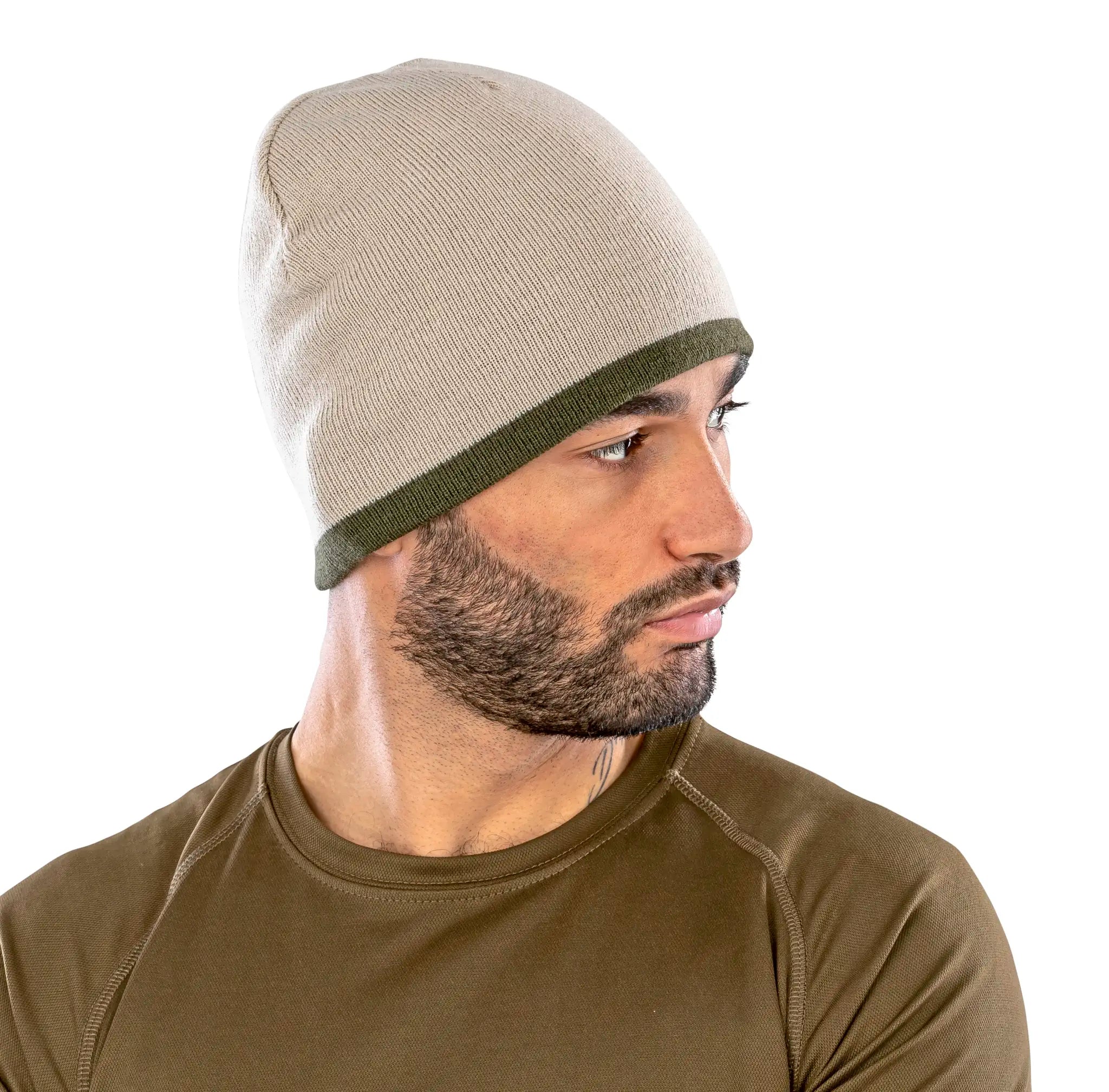 all-groups Soft Feel Cuffless Reversible Beanie