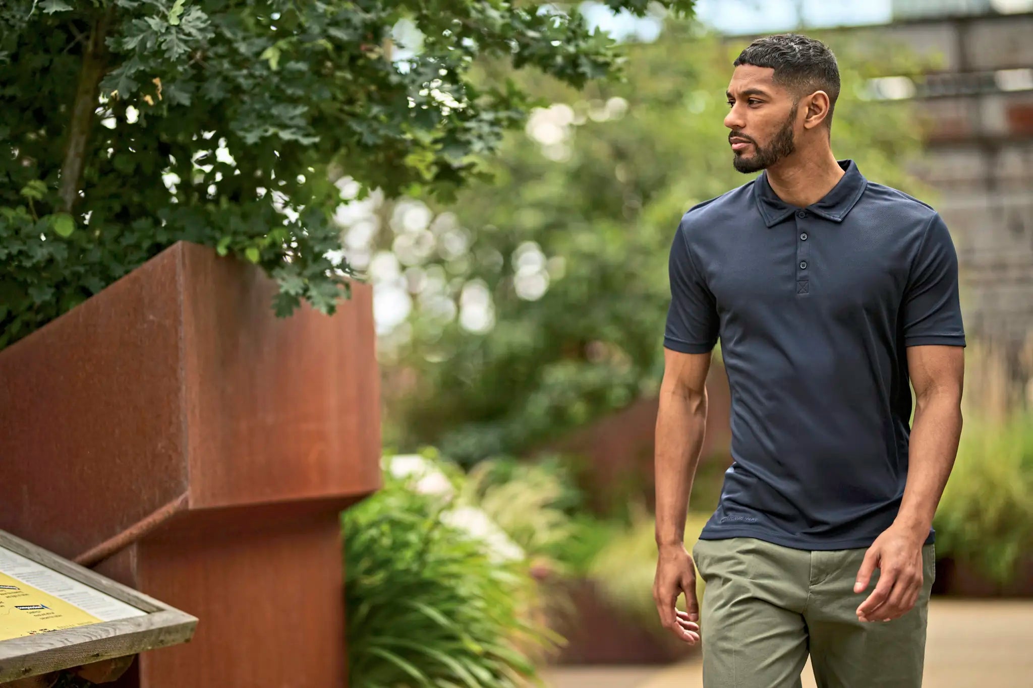 all-groups Men's Honestly Made Recycled Polo