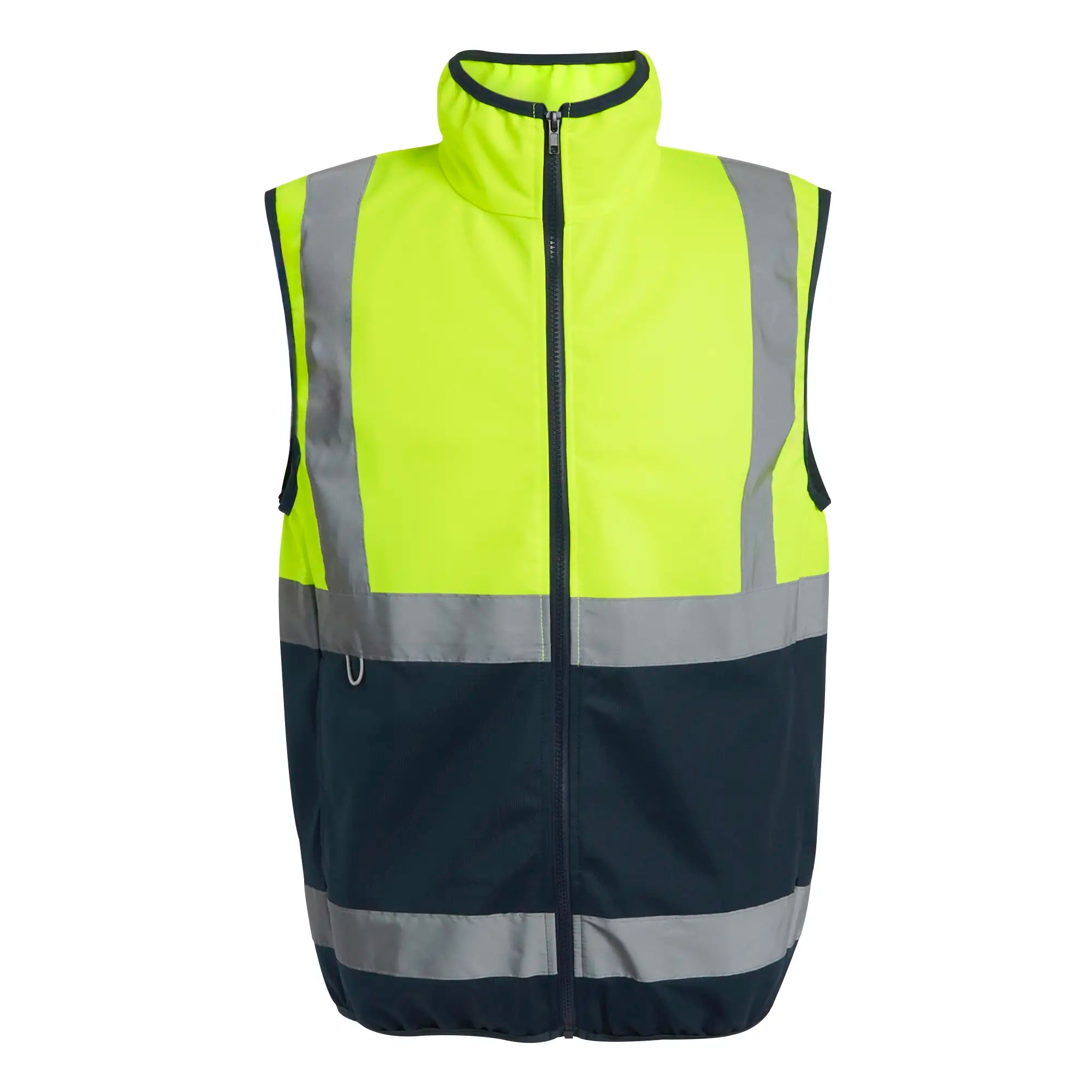 all-groups Men's Pro Hi Vis Full Zip Gilet