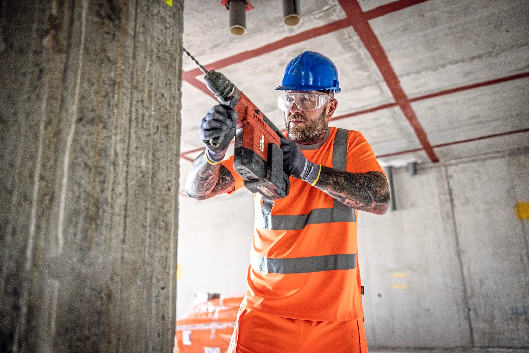 all-groups Men's Pro Contract Hi Vis T-Shirt