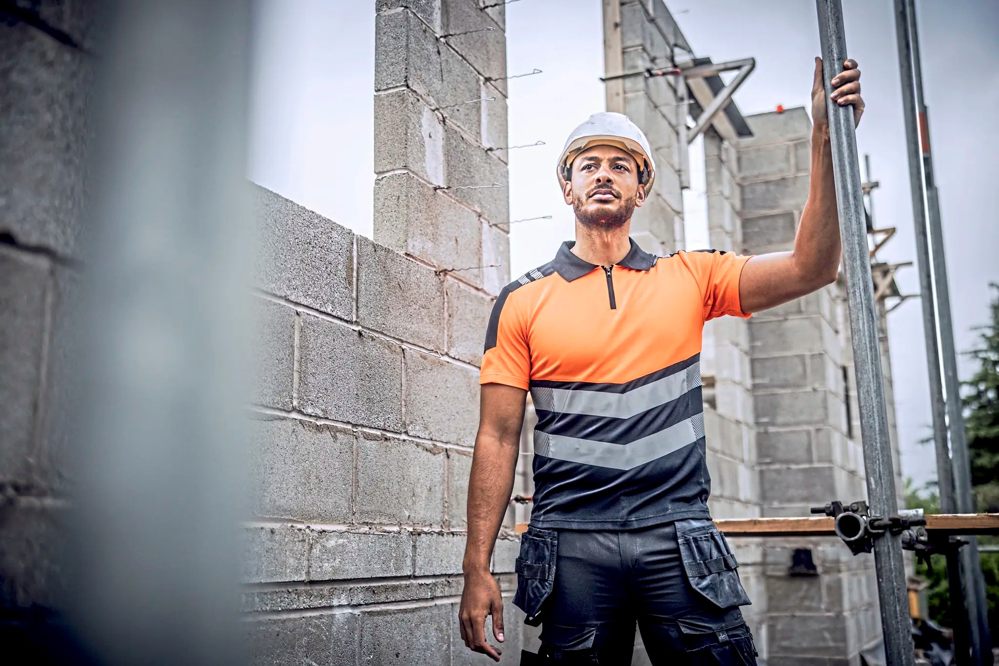 all-groups Men's Hi Vis X Pro Polo Class 1