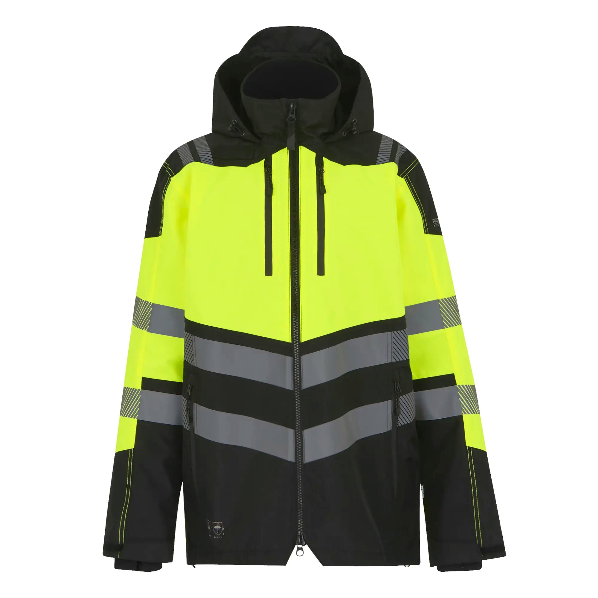 all-groups Men's Hi Vis X Pro Waterproof Shell Jacket Class 2