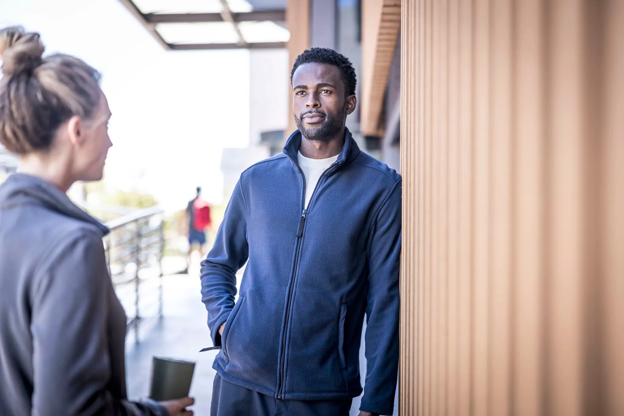 all-groups Men's Micro Full Zip Fleece